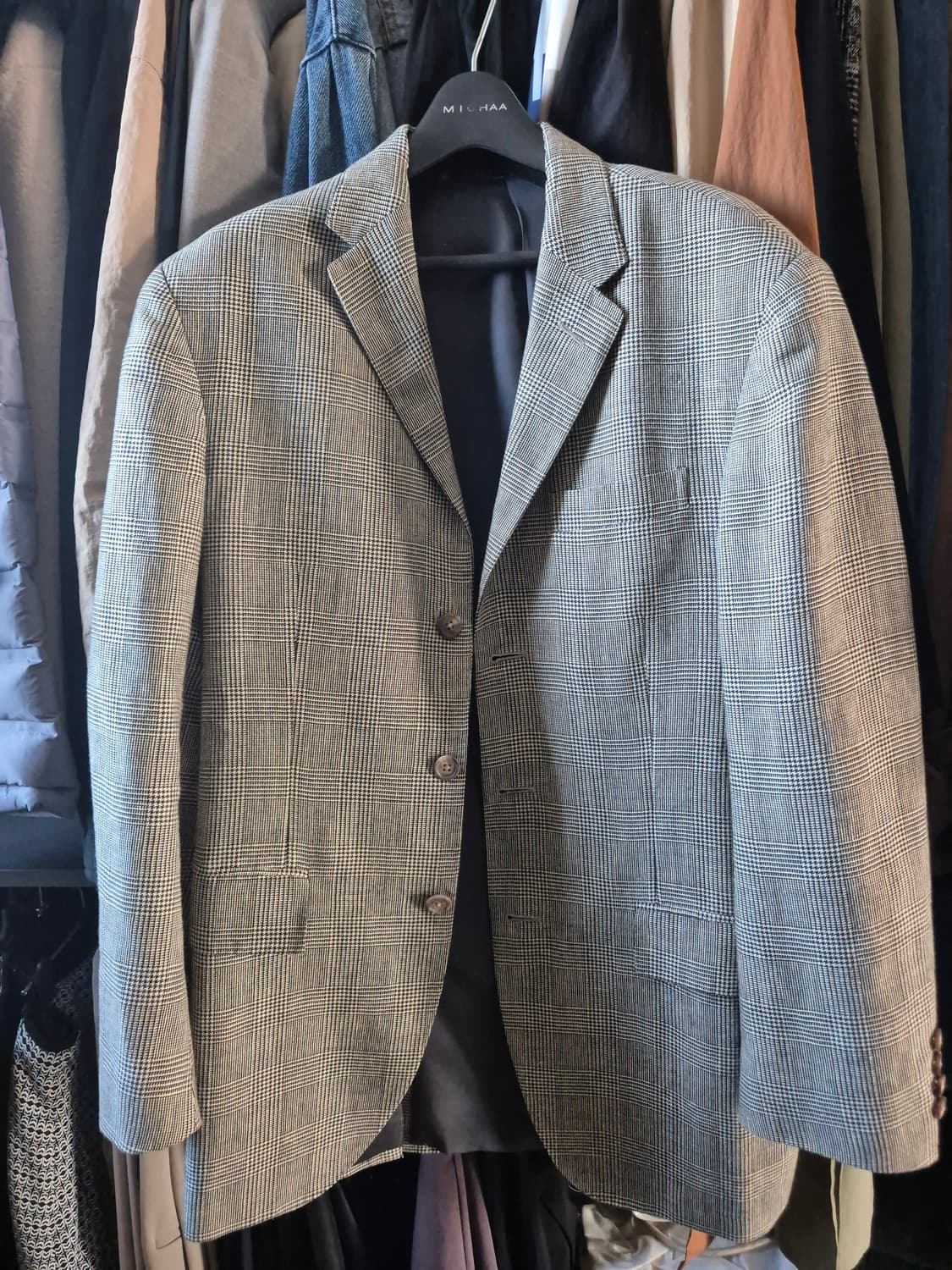 폴로 랄프로렌 글렌체크 셋업 수트 38 상품이미지1