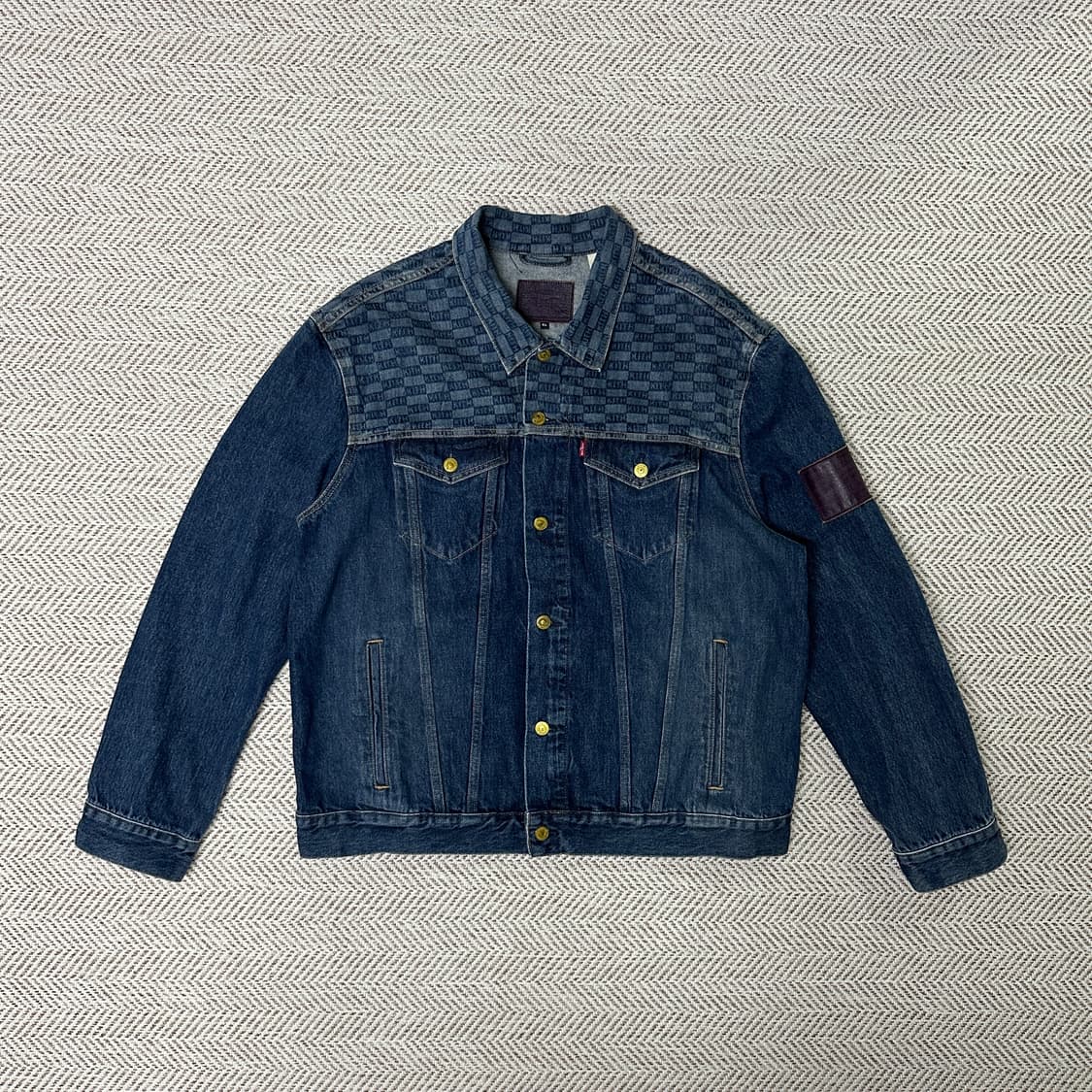 KITH X LEVIS big E denim work jacket xl 상품이미지1