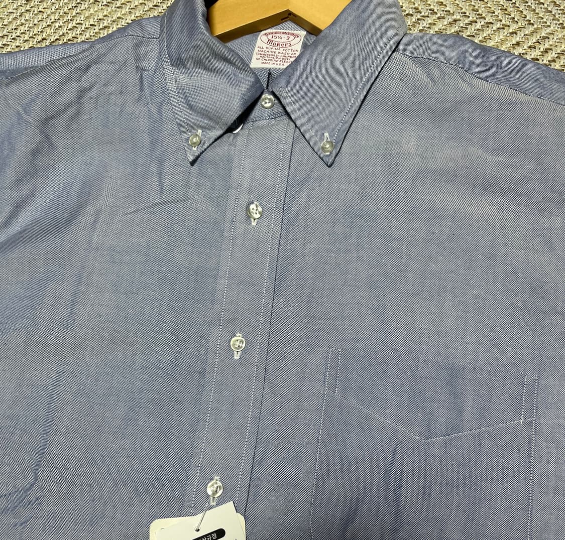 새상품 브룩스브라더스 수피마코튼 셔츠 XL 상품이미지7