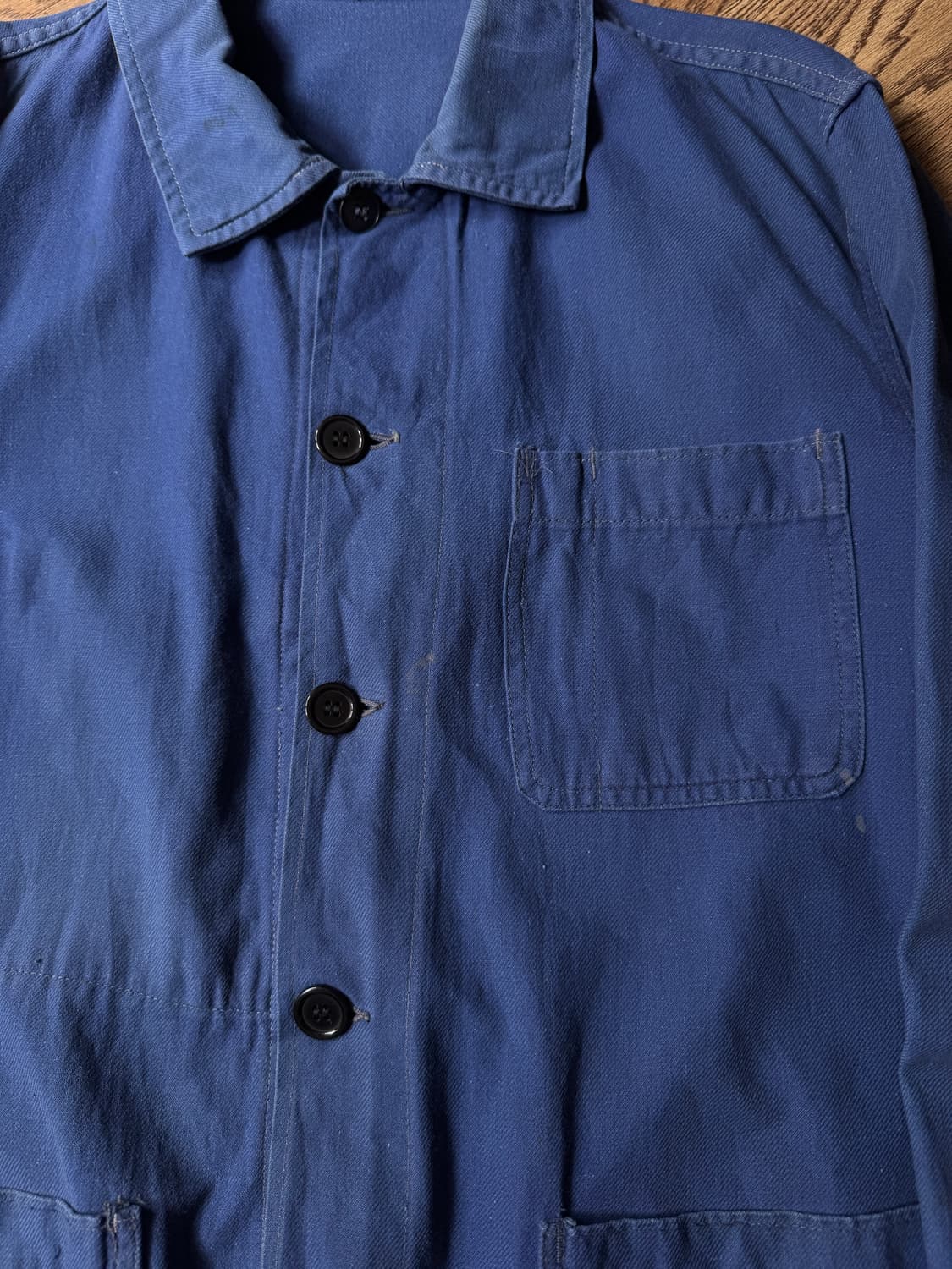 [L]Au Perroquet 빈티지 워싱 프렌치 워크 자켓 상품이미지3