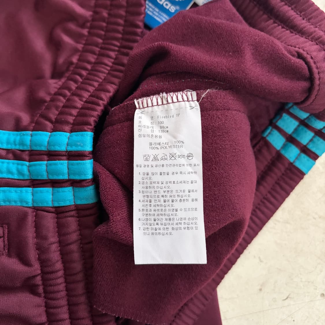 아디다스 파이어버드 빈티지 트랙팬츠 100 상품이미지6