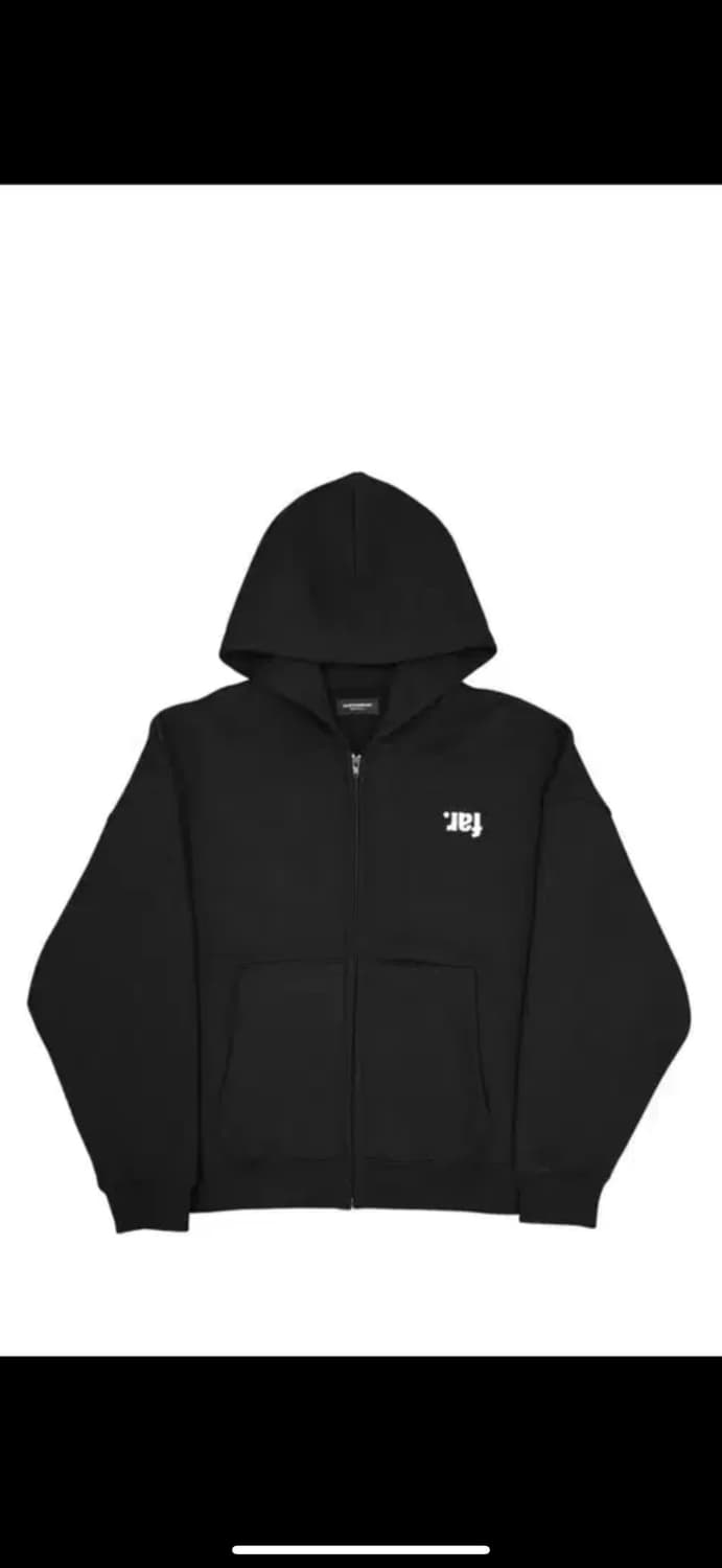 1]파아카이브 리버스 로고 후드 집업 상품이미지1