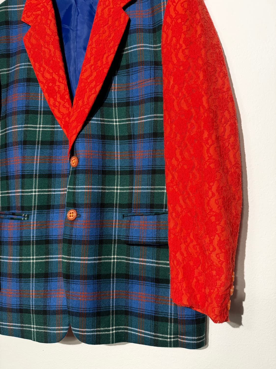 JPN 빈티지 레이스 슬리브 테일러드 자켓 상품이미지2