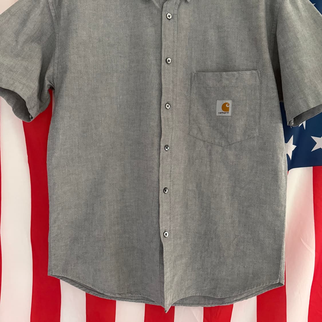 [M] 칼하트 carhartt 리메이크 반팔 셔츠 - 1 상품이미지4