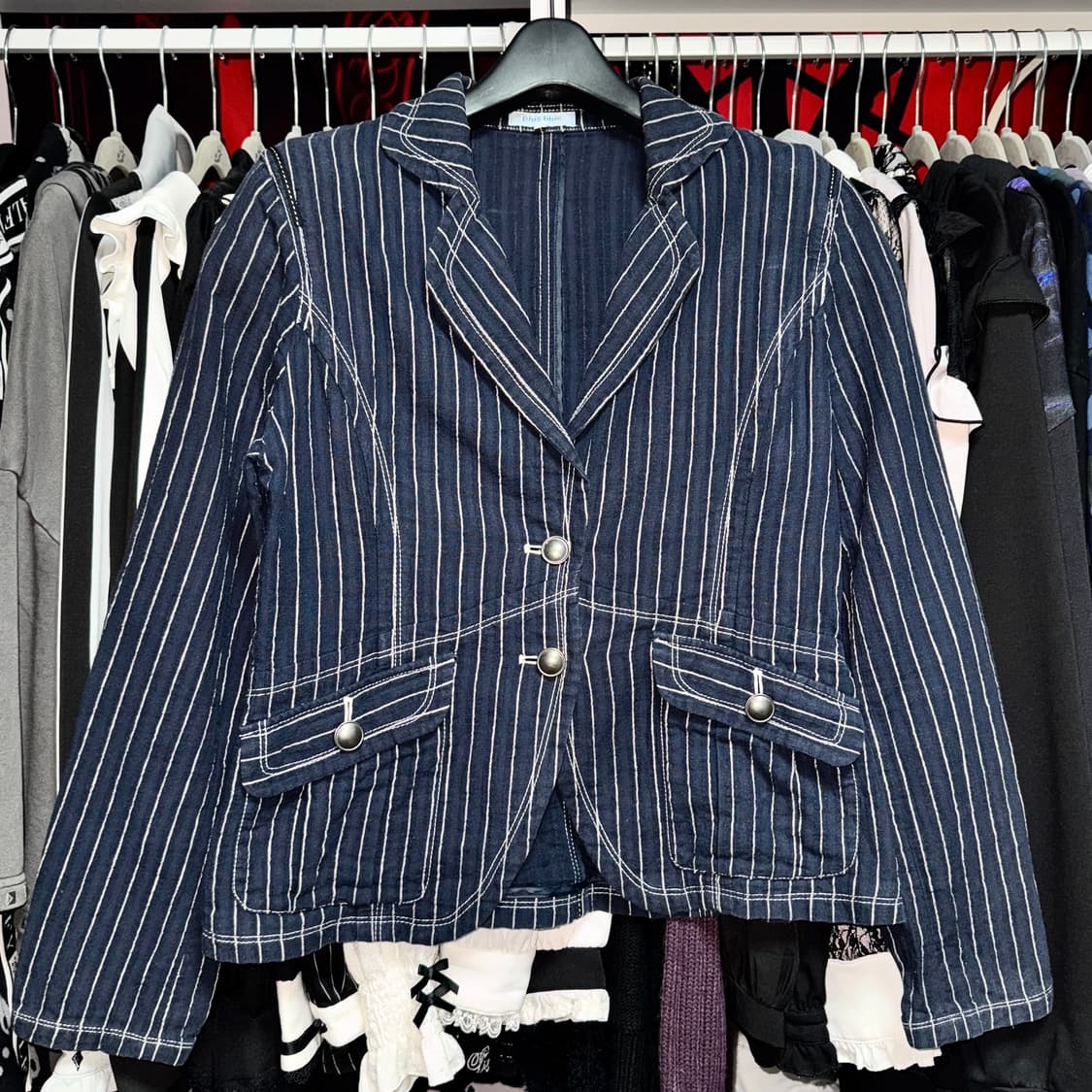 JAPANESE VINTAGE STRIPED SET-UP 상품이미지2