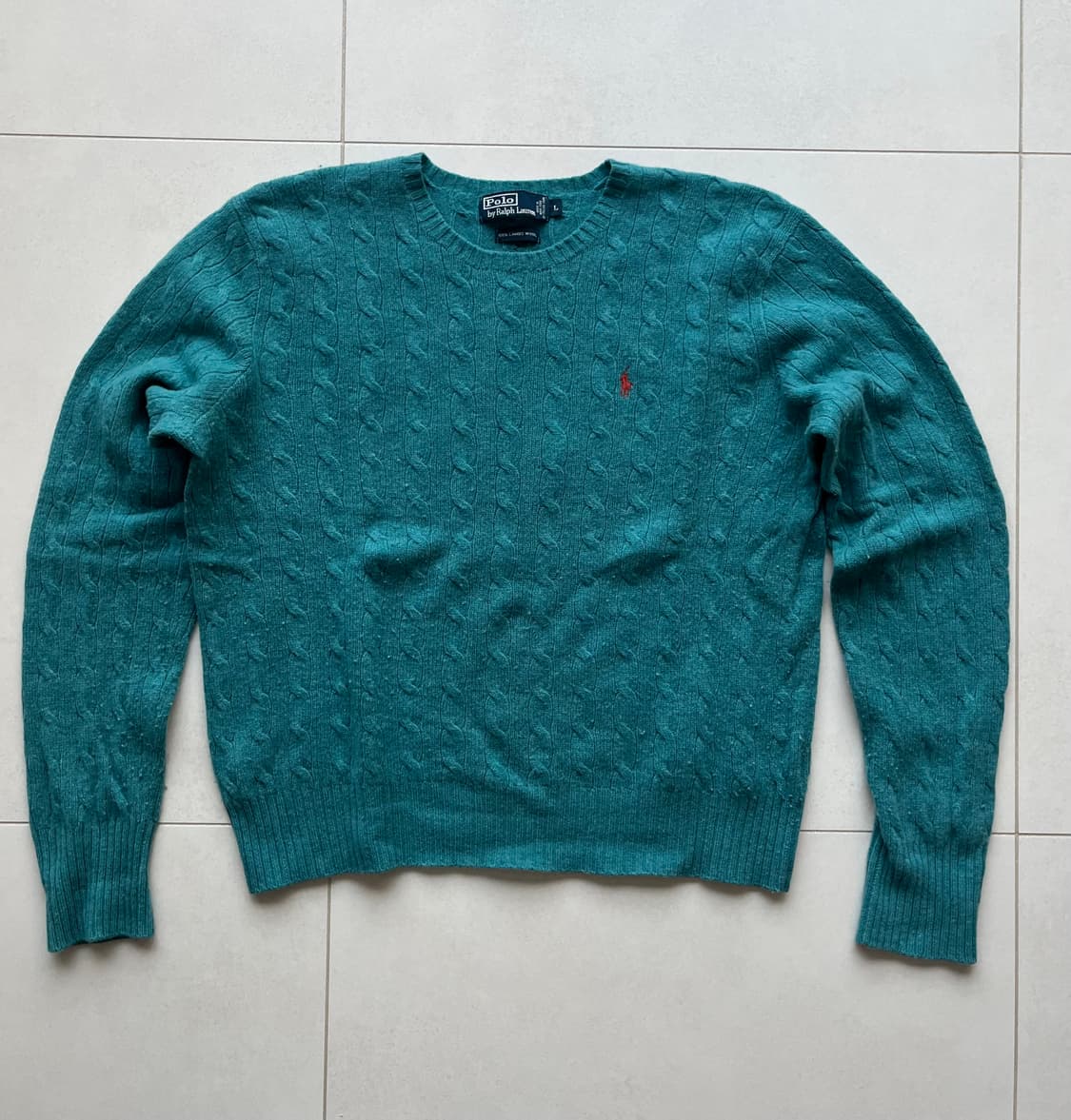 폴로 케이블 니트 상품이미지1