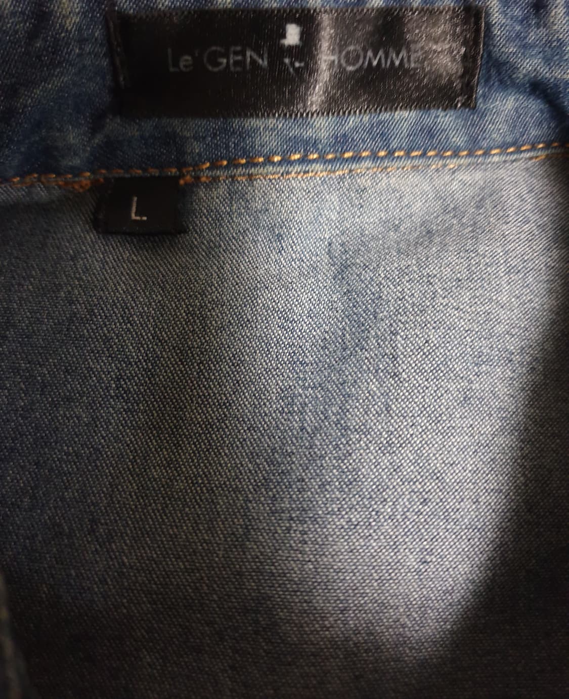 LE GEN 웨스턴 워싱 청남방 (L) 상품이미지3