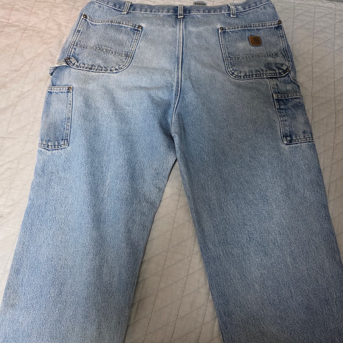 [42X32] 00s 칼하트 더블니 B73 DST 쿨워싱 데님팬츠 B25 상품이미지5