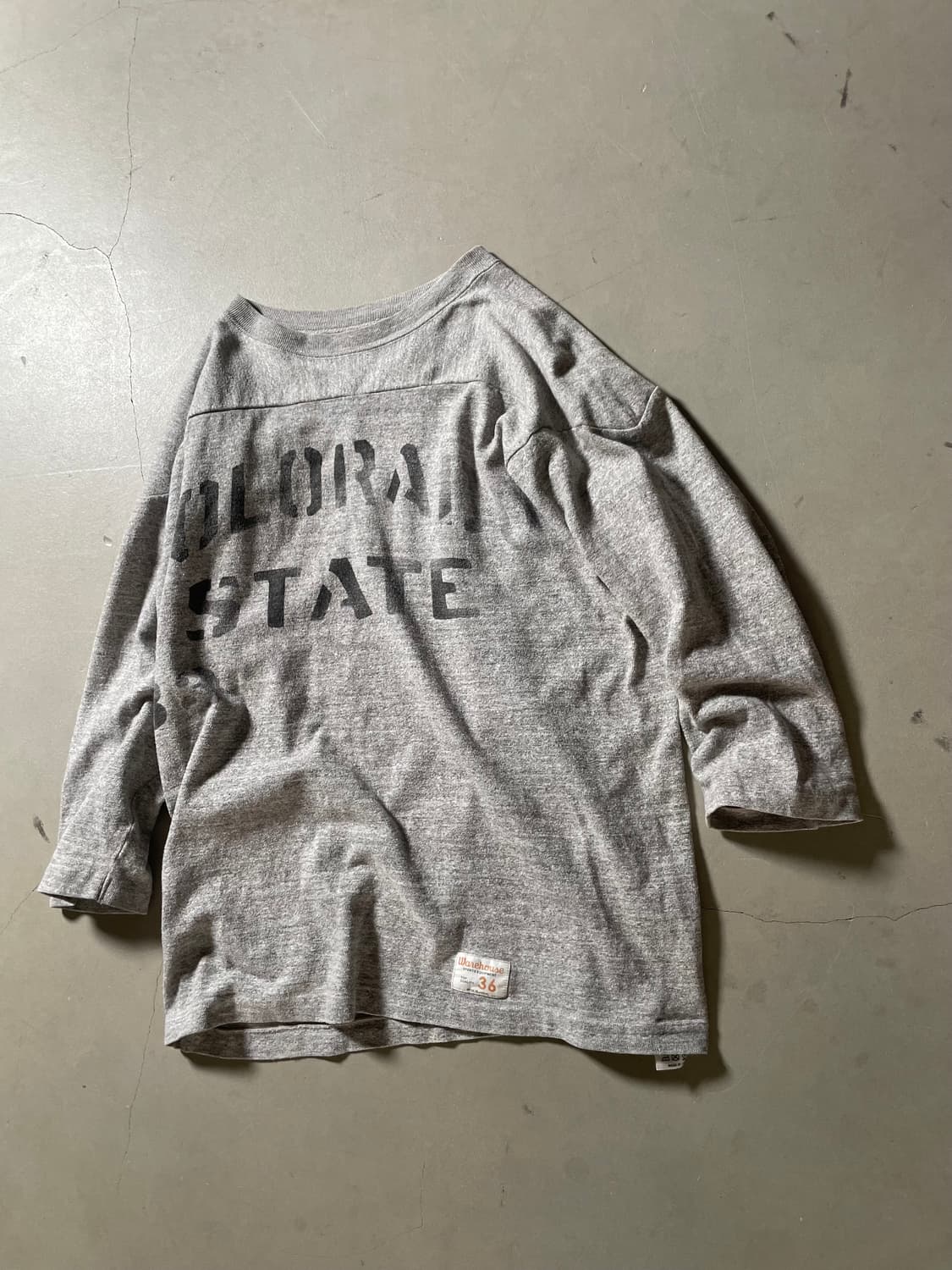 Warehouse  Vintage 3/4 Sleeve T-shirt 상품이미지2