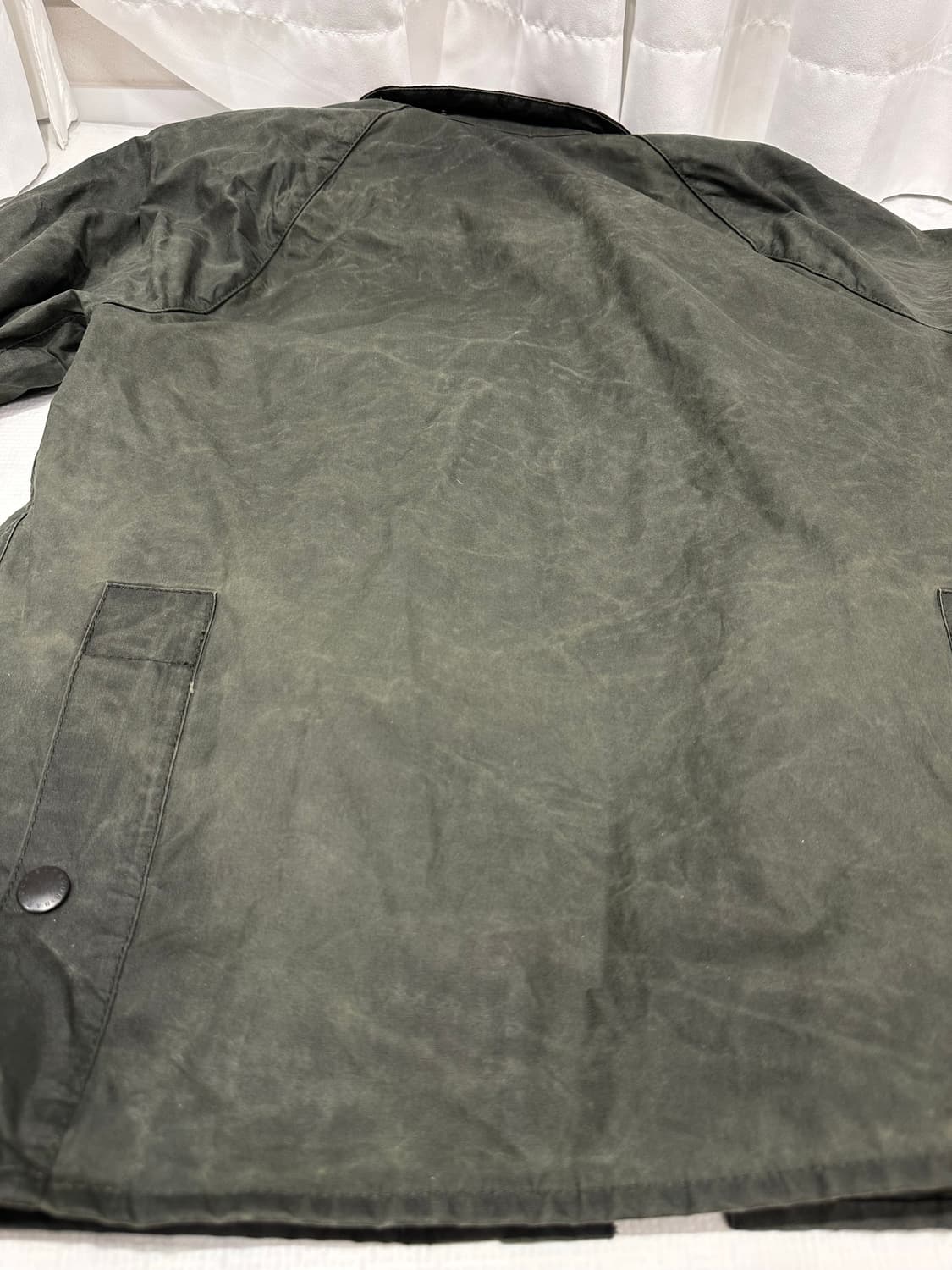 바버 비데일 왁스 자켓 세이지 38 사이즈 상품이미지10