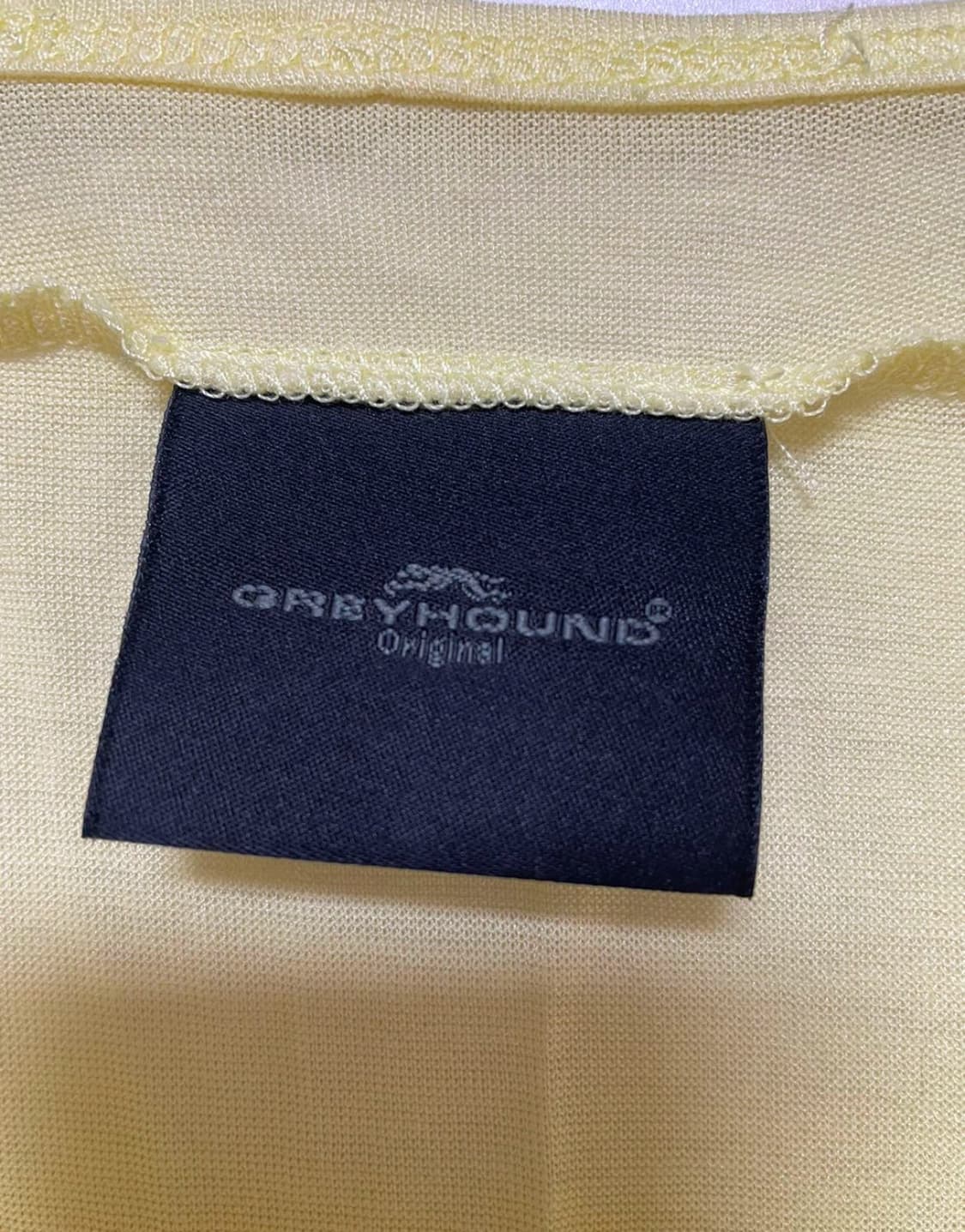 그레이하운드 greyhound 오리지널 스마일 바나나 반팔티 옐로우 M 상품이미지2