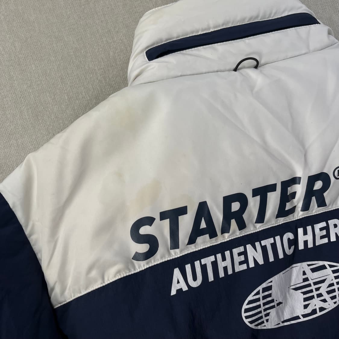 100 스타터 푸퍼 투톤 패딩 상품이미지7