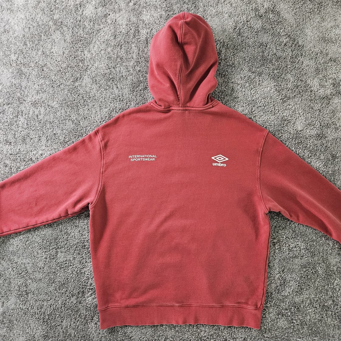 [무료배송] UMBRO 로고 후드티 상품이미지6