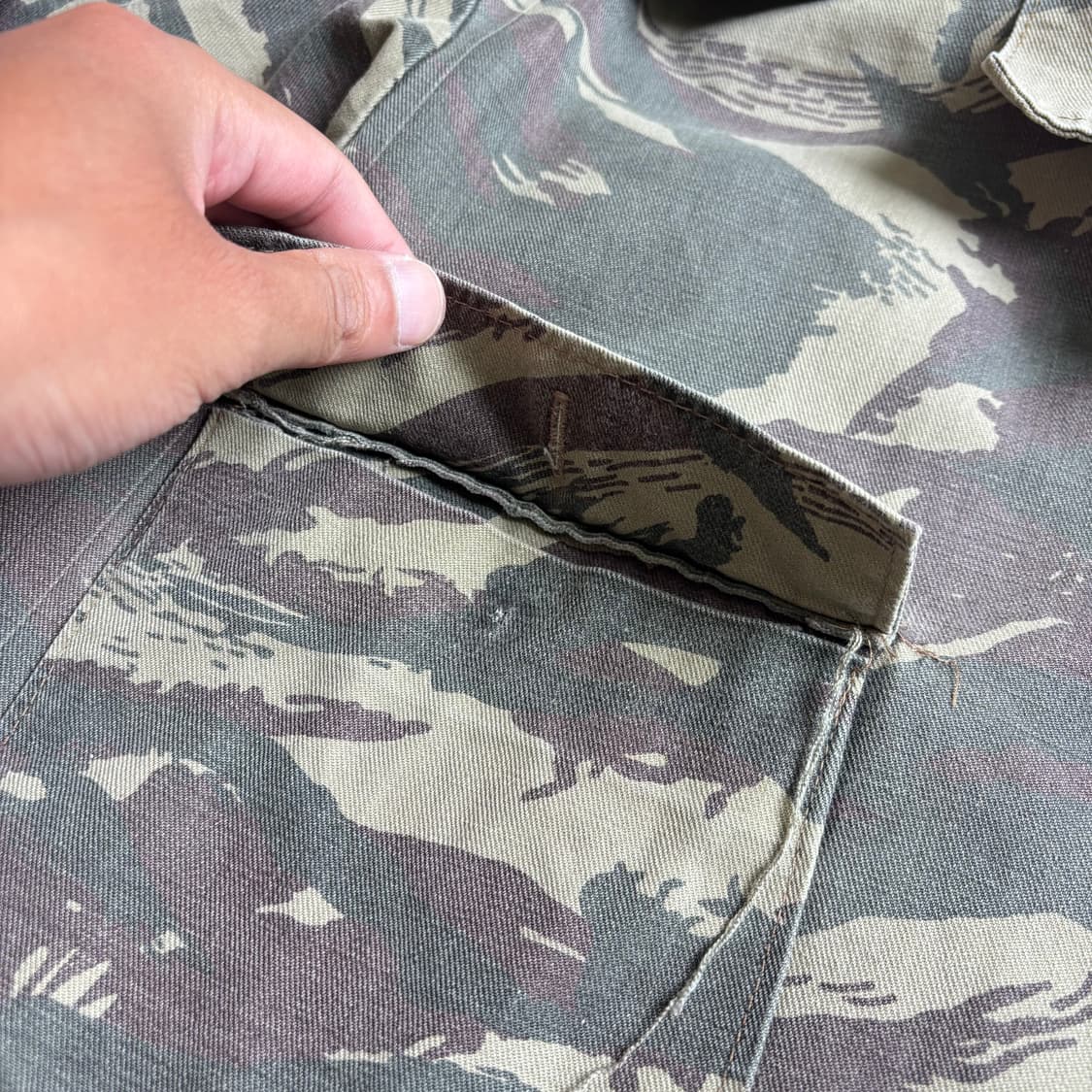 90s ARMY 리자드 빈티지 필드자켓 L 상품이미지5