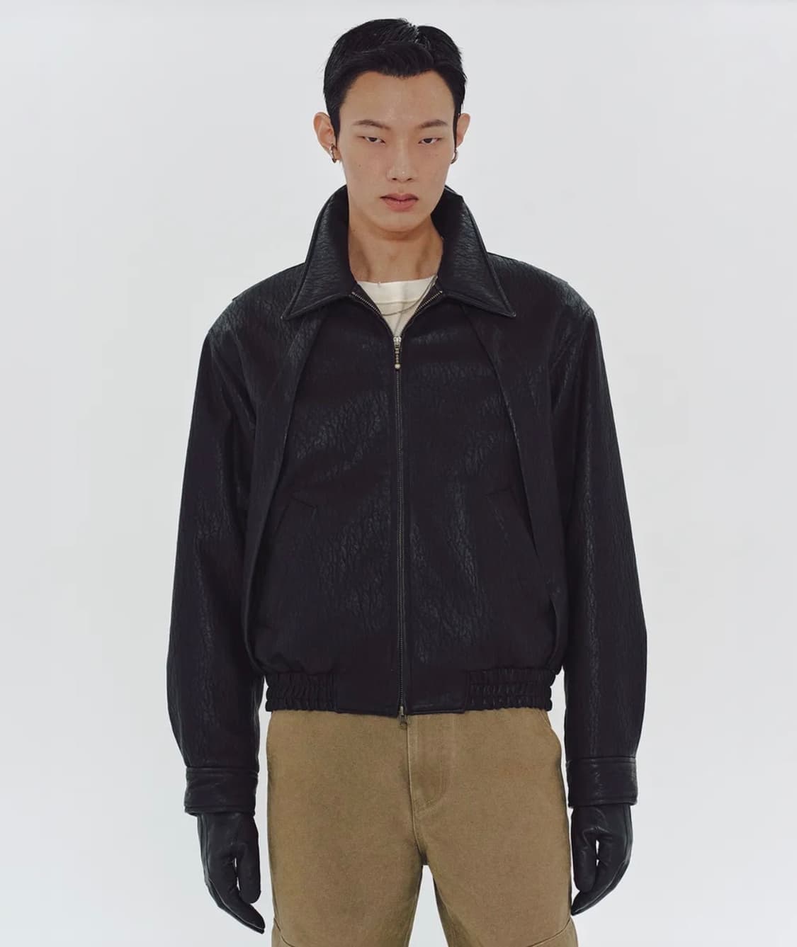 mmic 에코레더 블루종 RIVE GAUCHE BLOUSON 상품이미지1