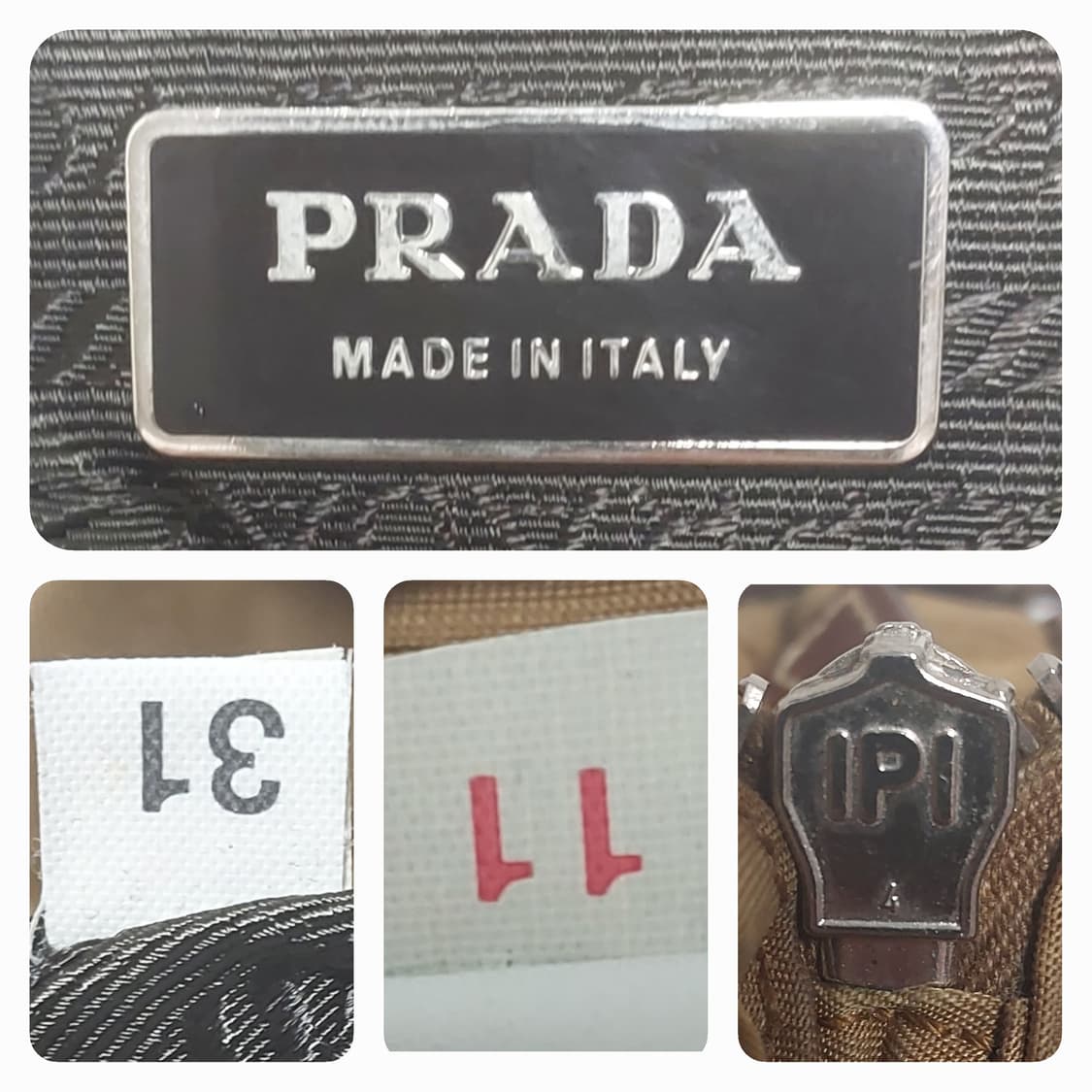 프라다 빈티지 테수토 나일론 퀼팅 숄더백 (정품) 상품이미지10