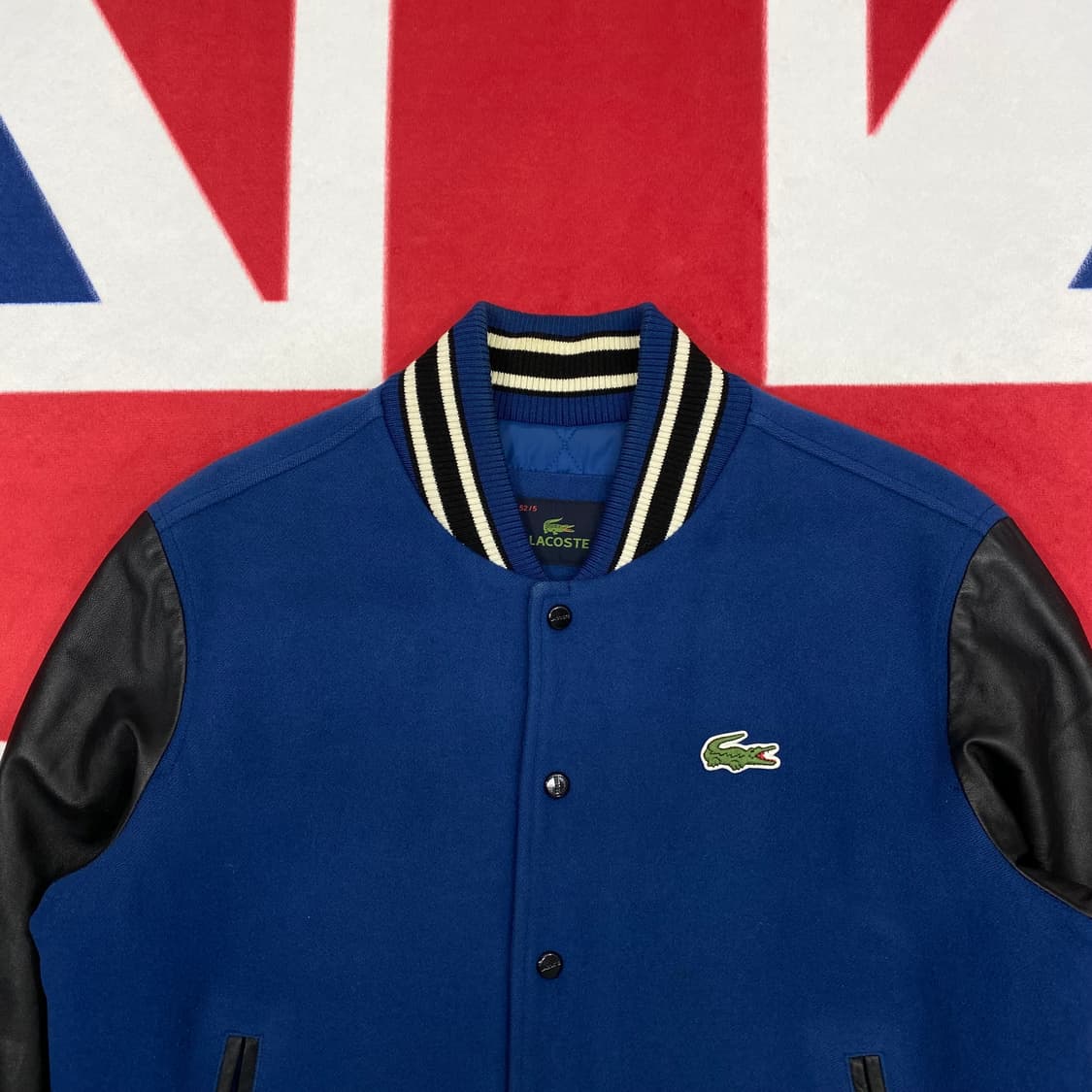 라코스테 양가죽 바시티 자켓 105 상품이미지3