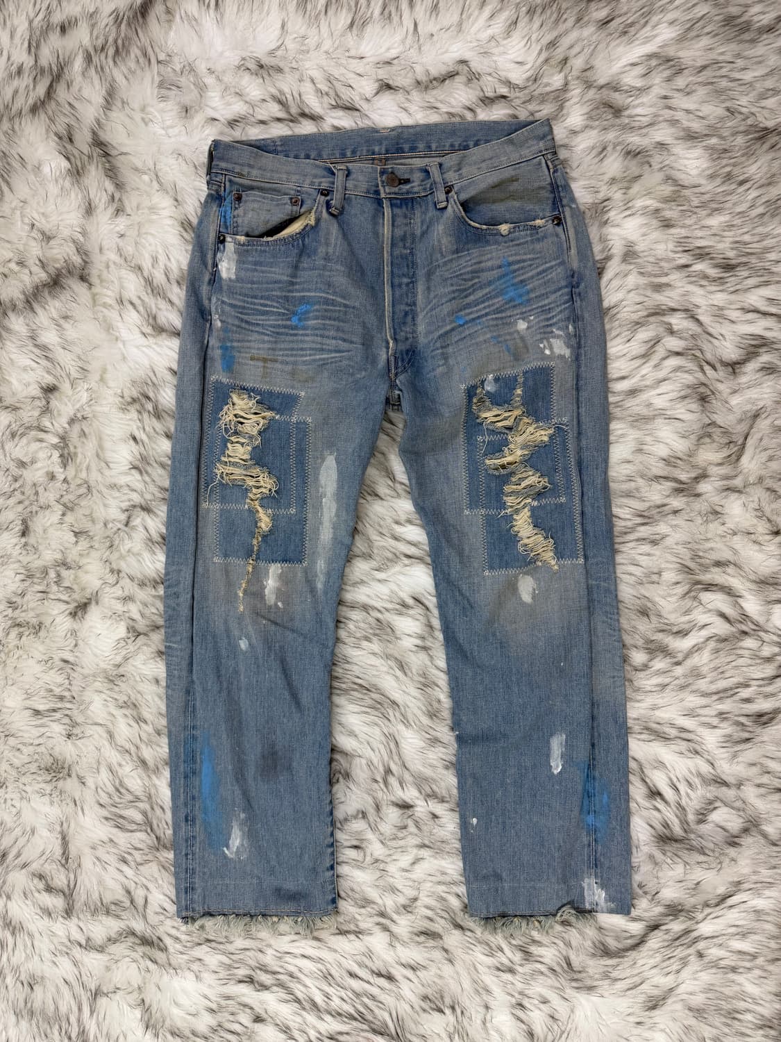 [34] 리바이스 LVC 55501 커스텀 패치워크 데님 상품이미지2