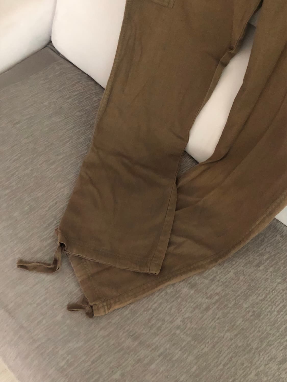 Vintage cargo detail pants  상품이미지3