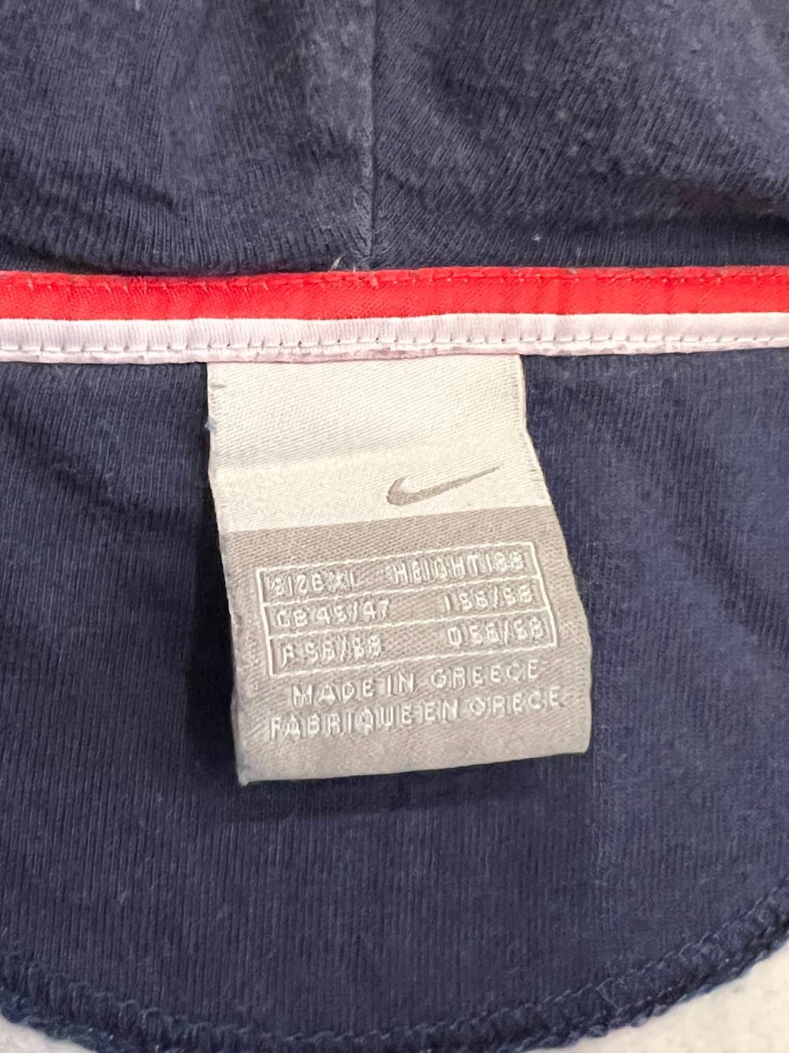 [XL] 올드 나이키 유럽 EU 후드집업 배색 자켓 상품이미지8