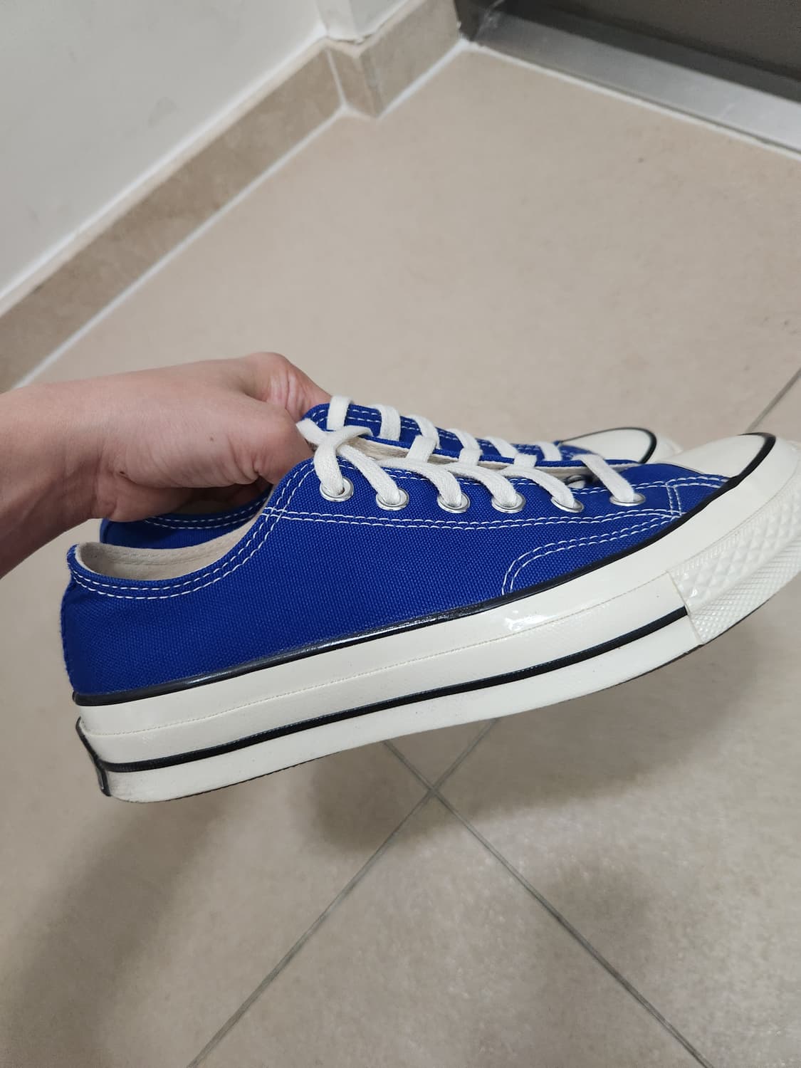 컨버스 척테일러 블루 로우 168514C 상품이미지4