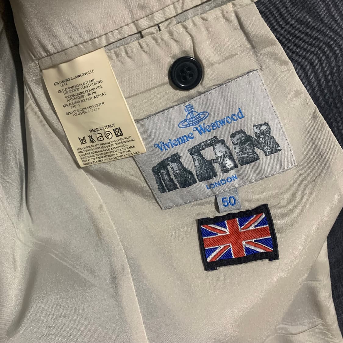 vivienne westwood man 오버사이즈 울 자켓 상품이미지6