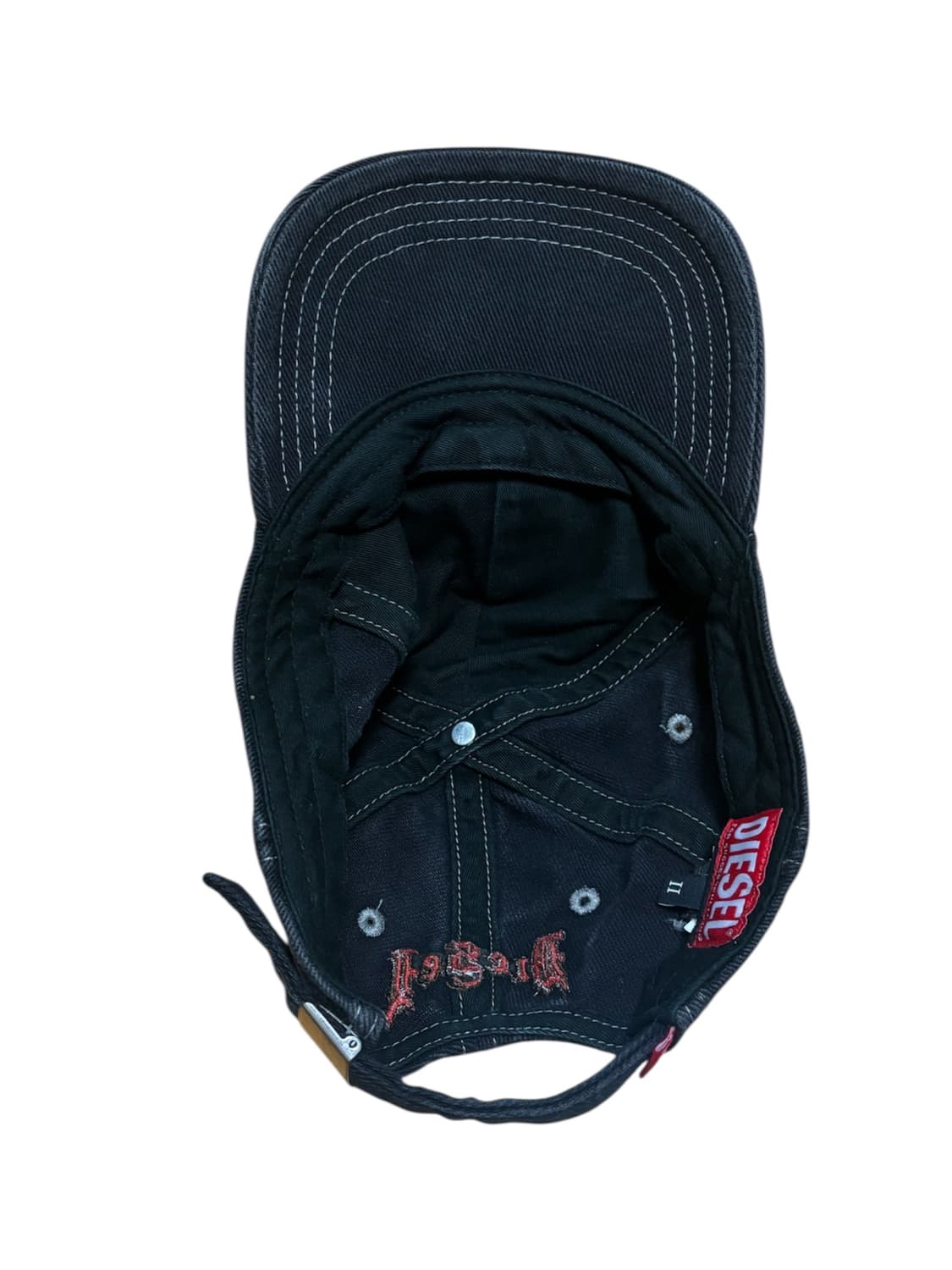 디젤 diesel 워시드 베이스볼 볼캡 상품이미지7