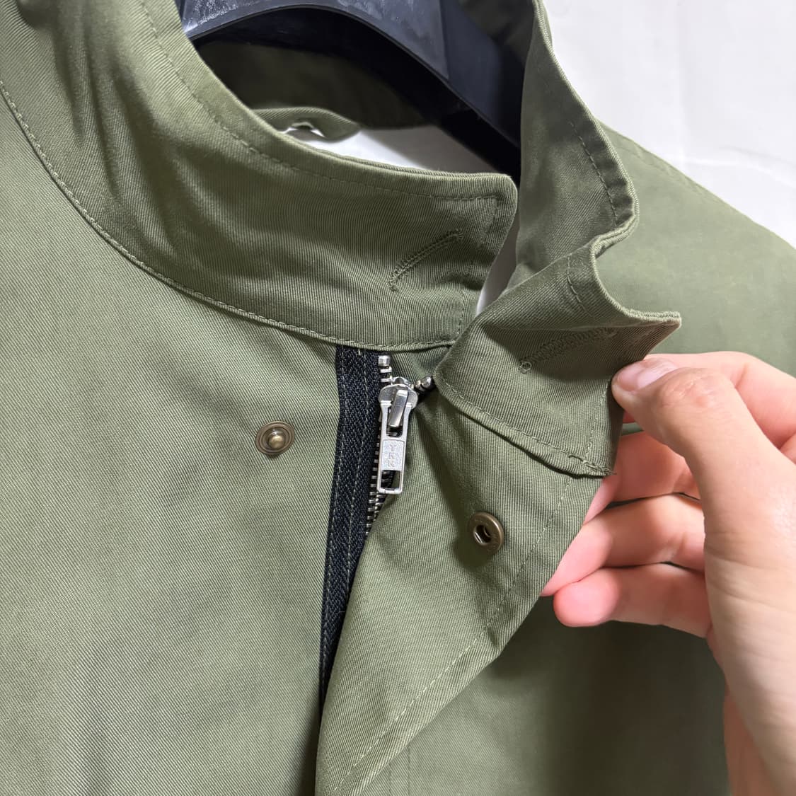 유니폼브릿지 M65 밀리터리 숏 자켓 / 카키, L 상품이미지4