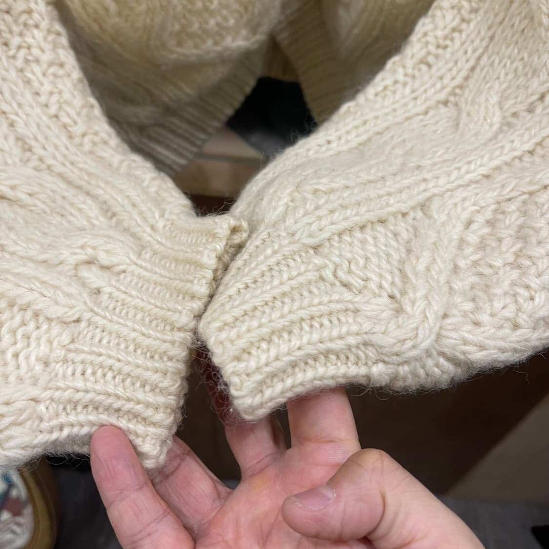 wool 100% cardigan 상품이미지3