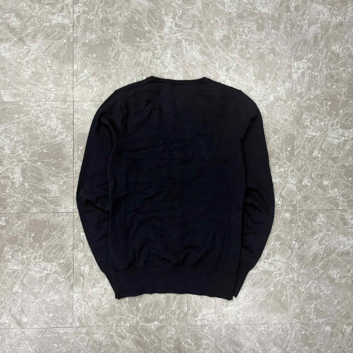 타미힐피거 걸즈 피마 코튼 브이넥 니트(S) 상품이미지3