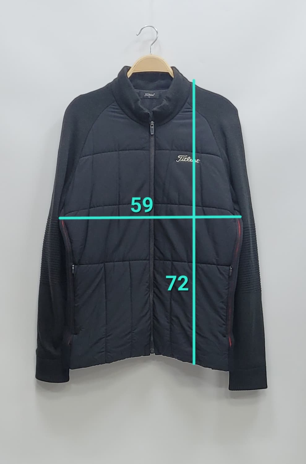 Titleist 타이틀리스트 골프 패딩 하이브리드 자켓 / 남 XL
 상품이미지10