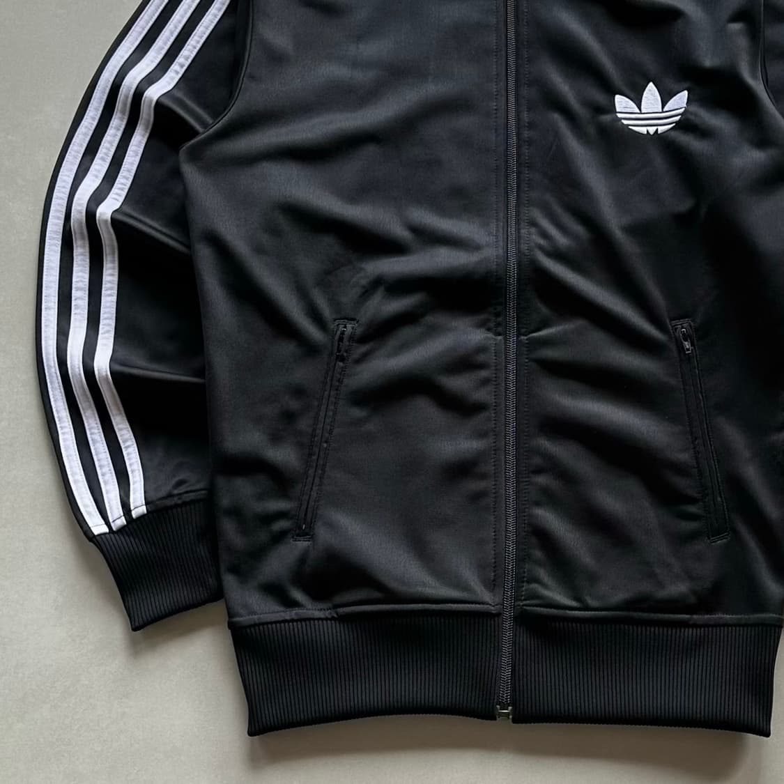 [XS]아디다스 구형 파이어버드 블랙 트랙탑 져지 상품이미지5