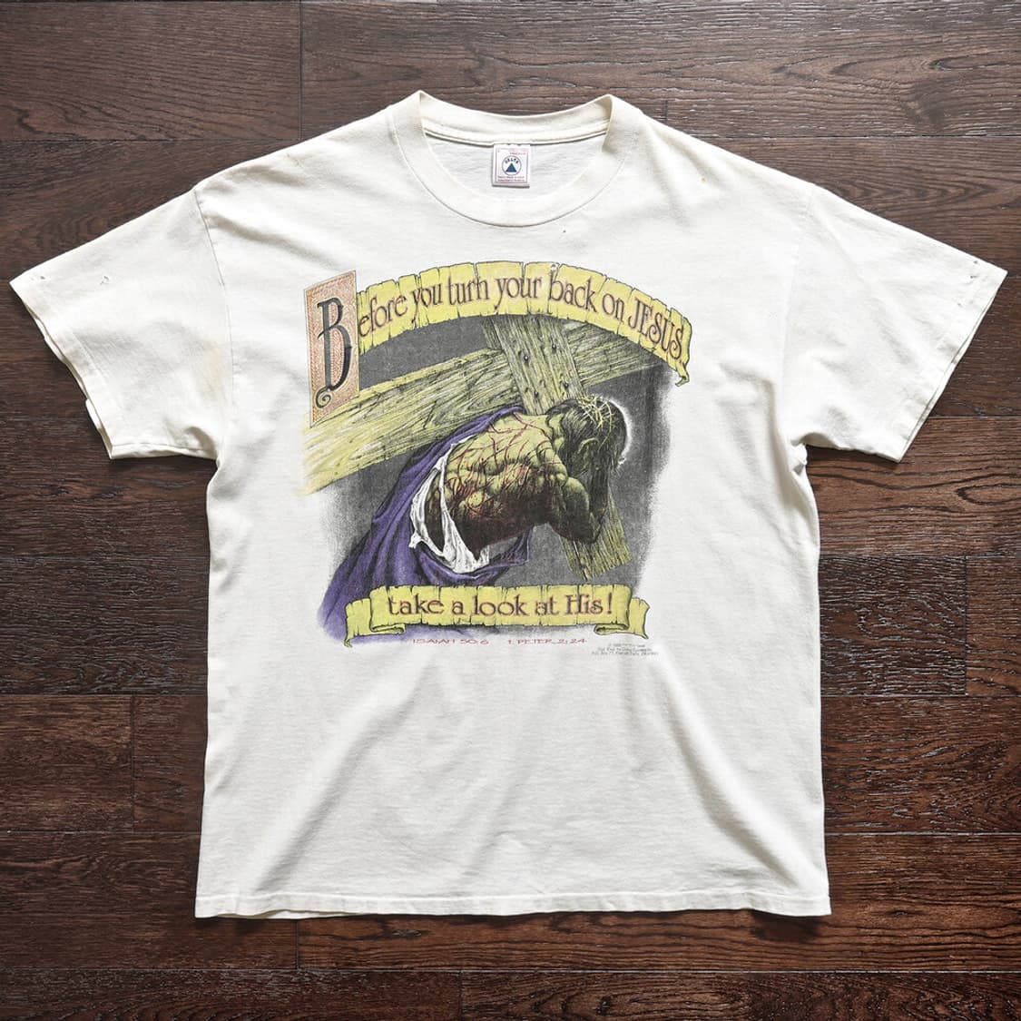 90s Jesus 지저스 빈티지 티셔츠 상품이미지1