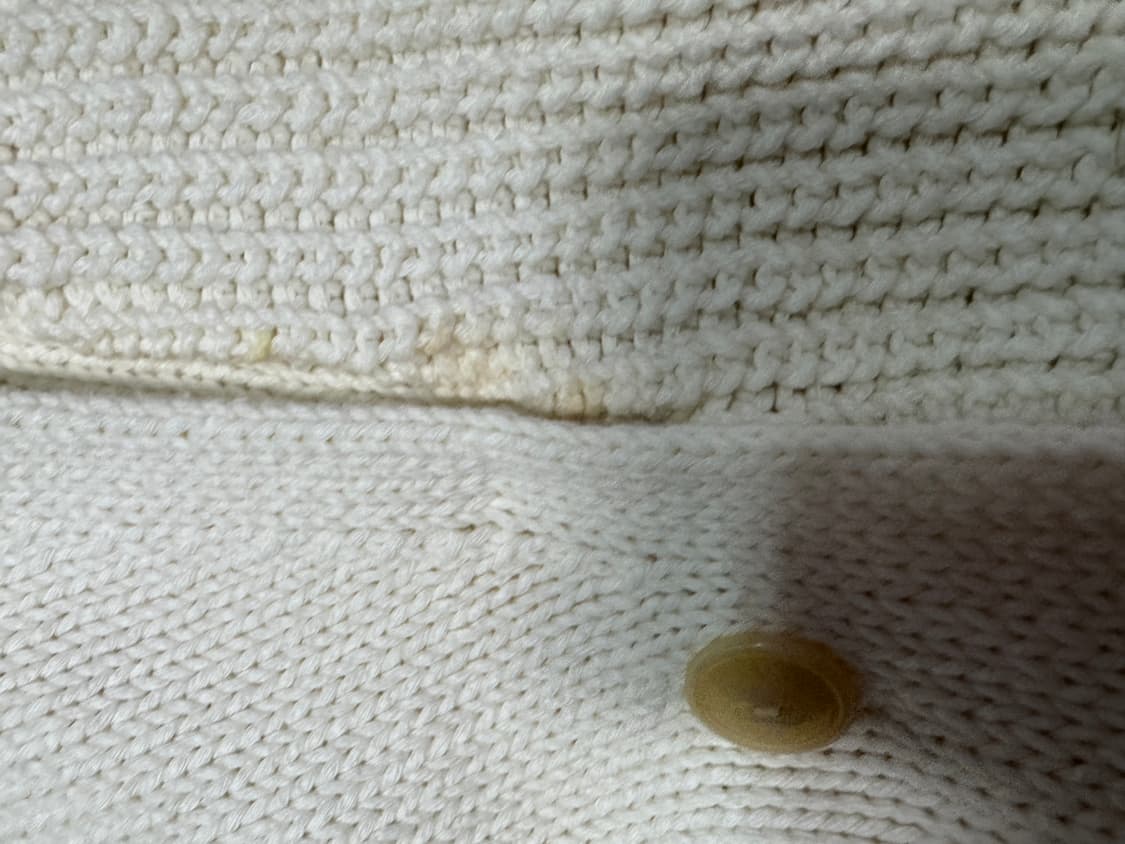 여성 데님 앤 서플라이 랄프로렌 화이트 숄카라 가디건 상품이미지6