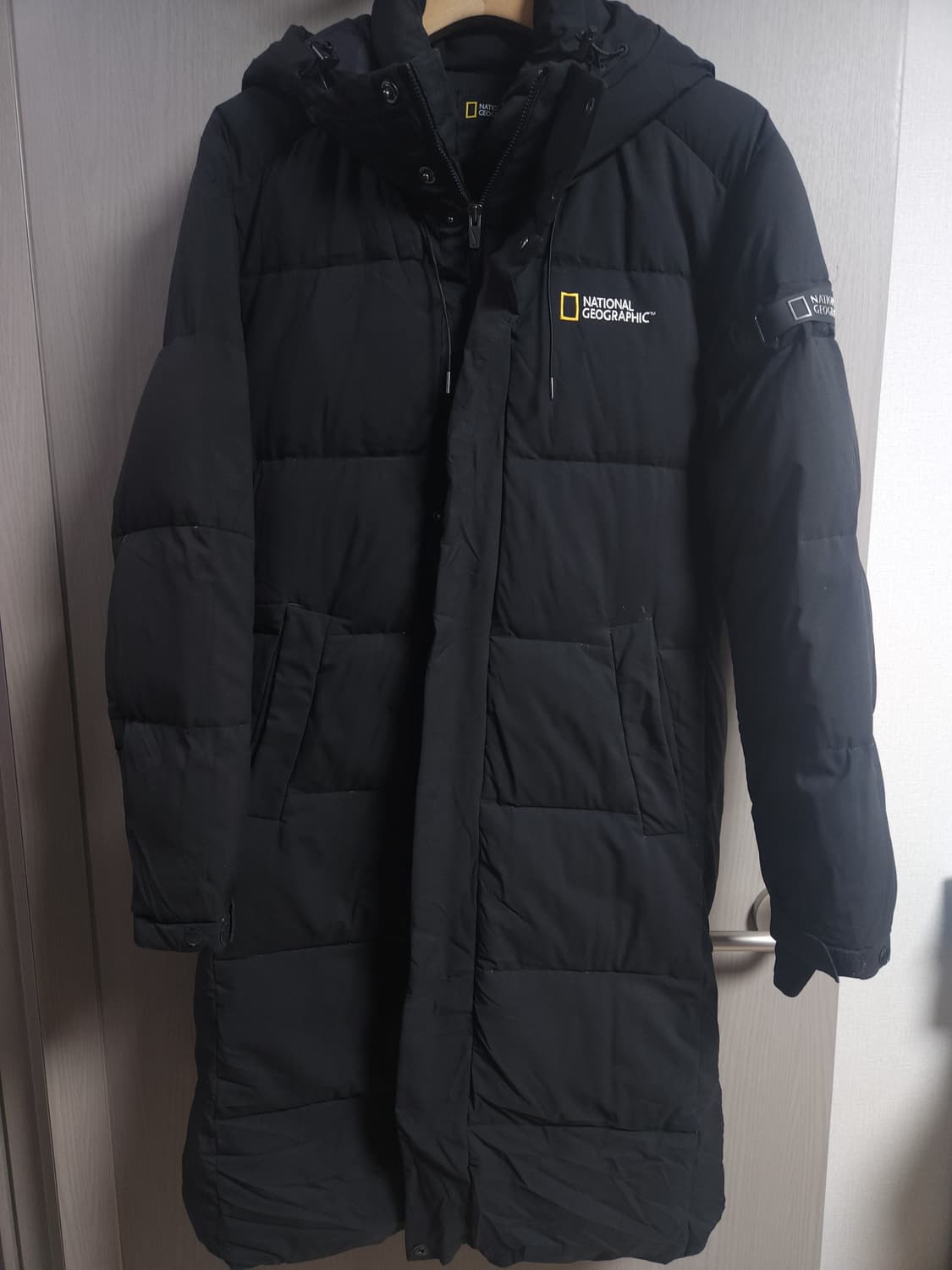 내셔널지오그래픽 덕다운 롱패딩, M* 상품이미지1