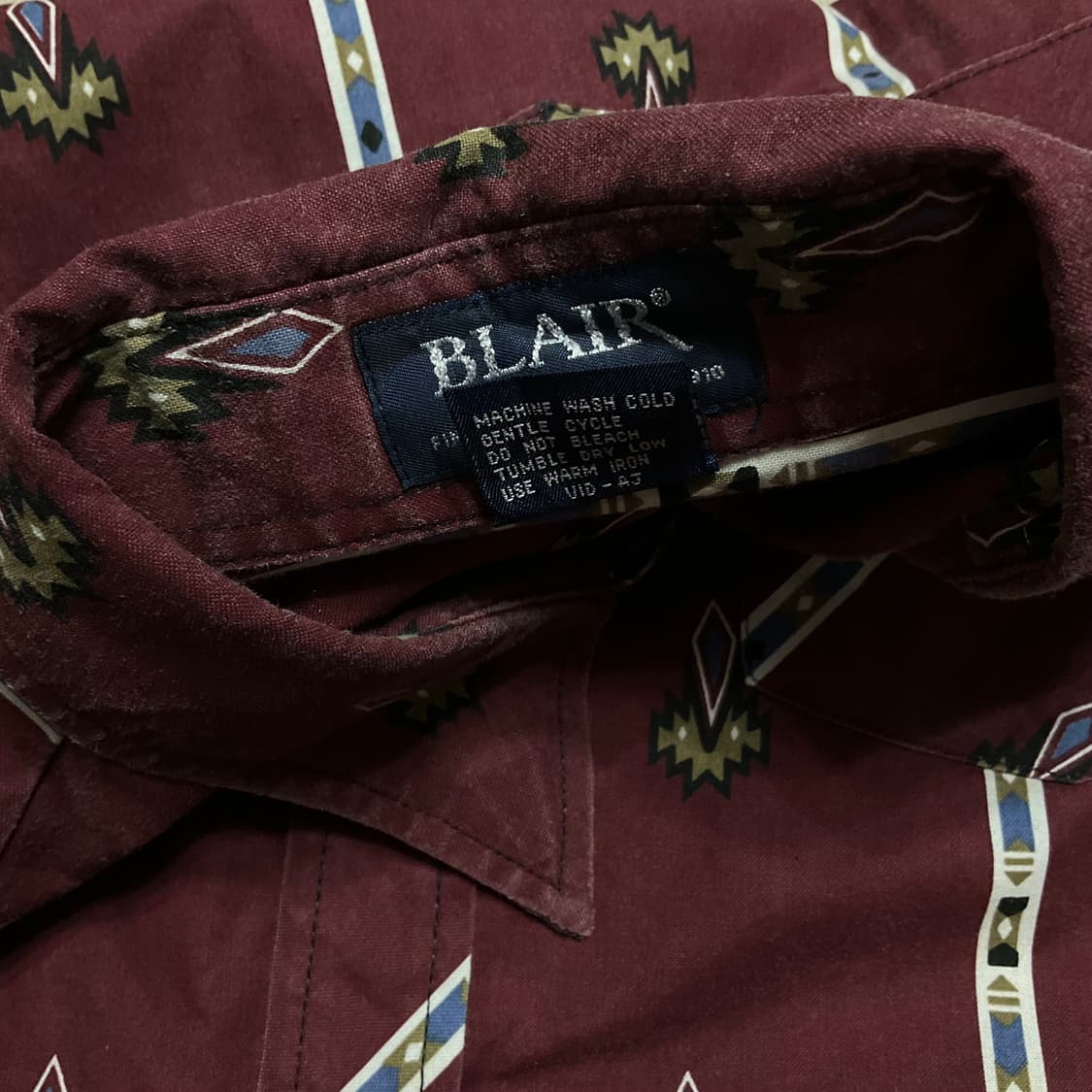 빈티지 나바호 패턴 셔츠 상품이미지5