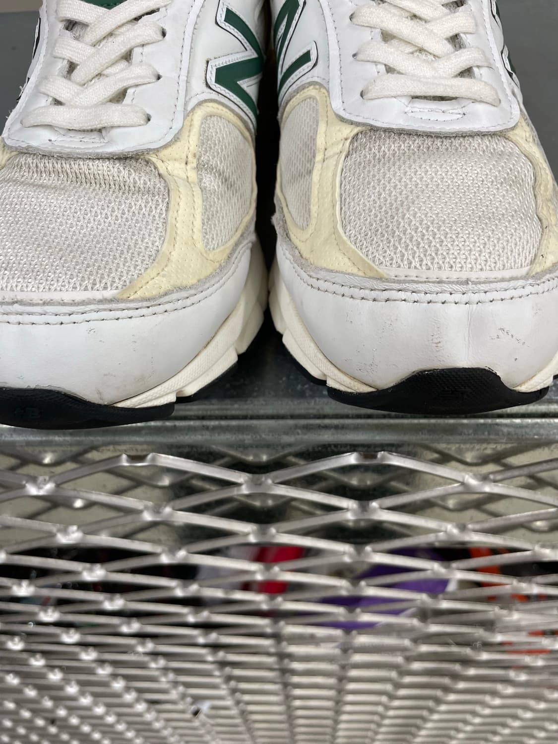 뉴발란스 990v4 USA 화이트 그린 270 (gr-4834) 상품이미지7