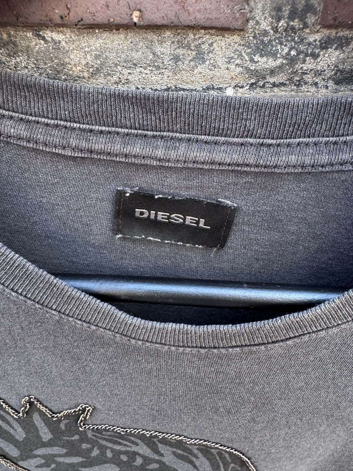 Diesel 디젤 체인 버드 반팔티셔츠  상품이미지2