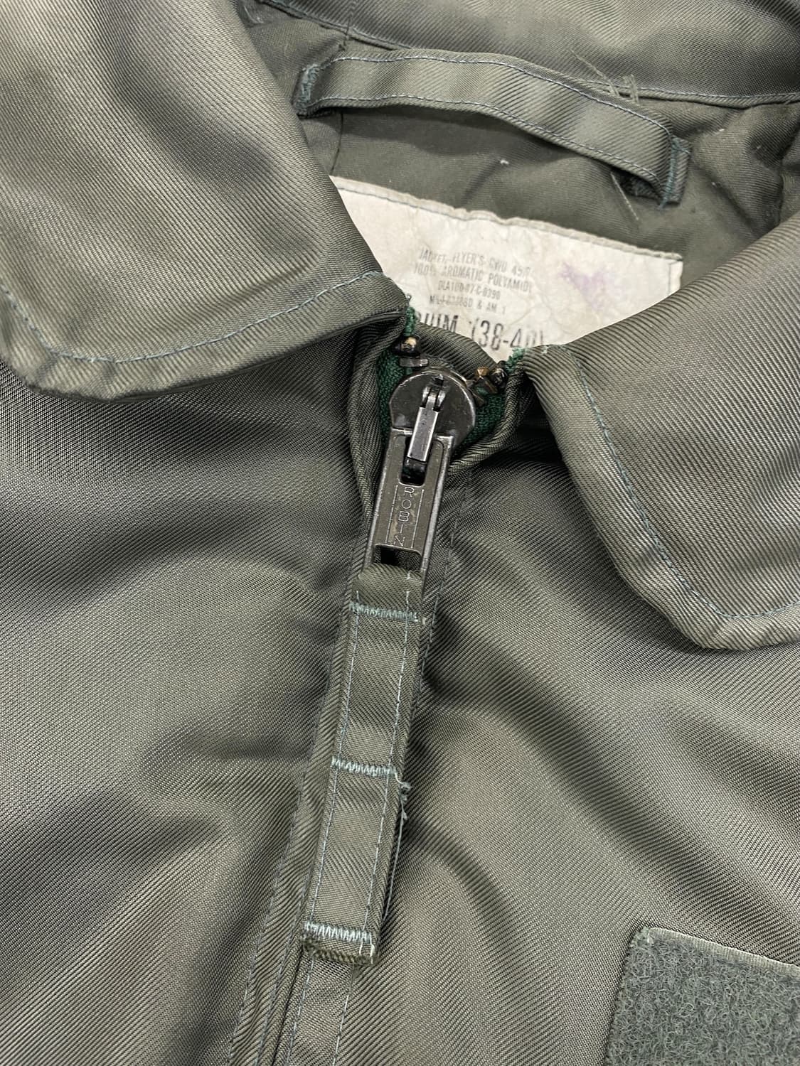 80‘s USAF CWU-45P 플라이트 자켓 상품이미지4