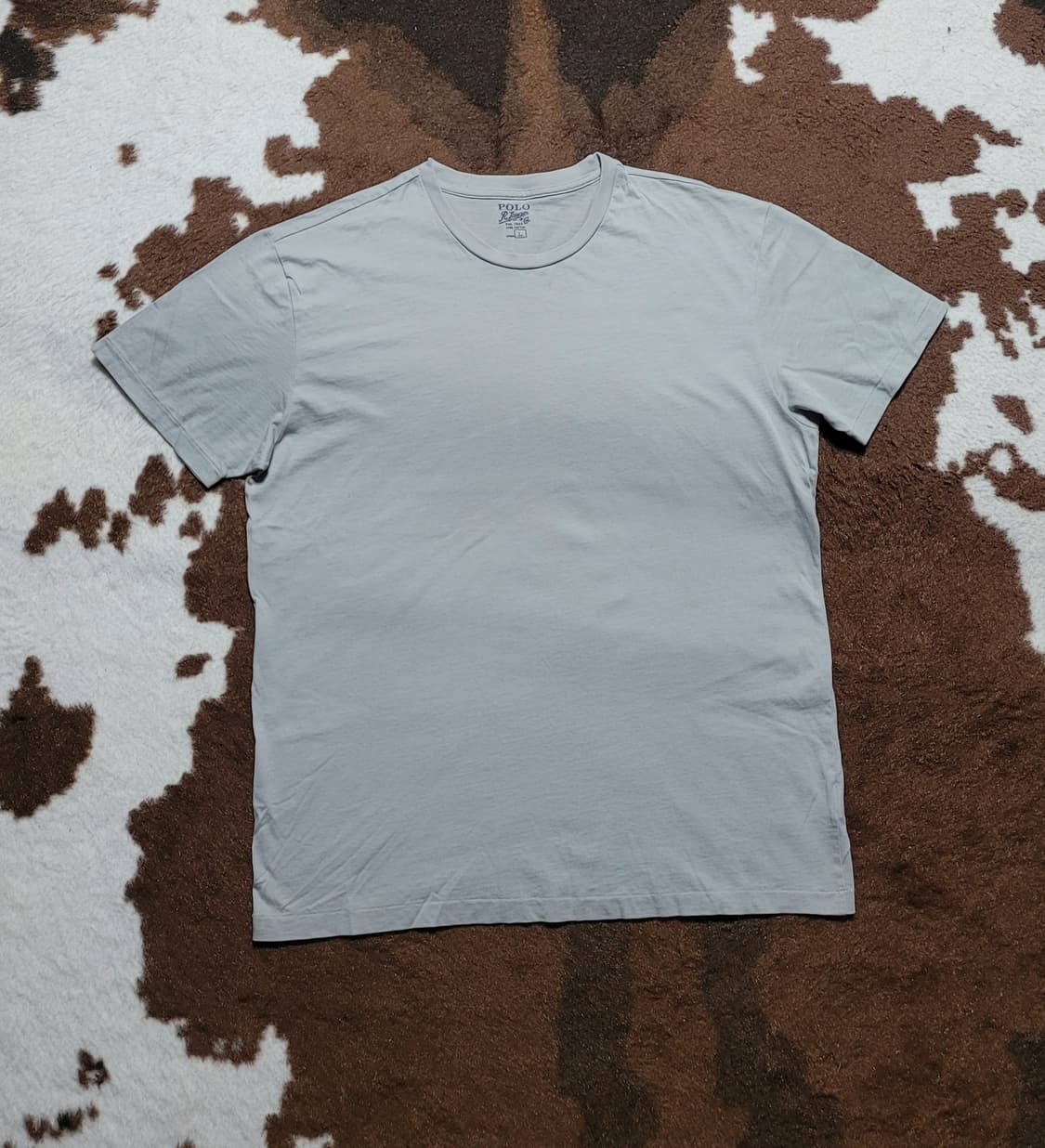 폴로 랄프로렌 남성용 연한 청그레이 반팔티(L) 상품이미지1