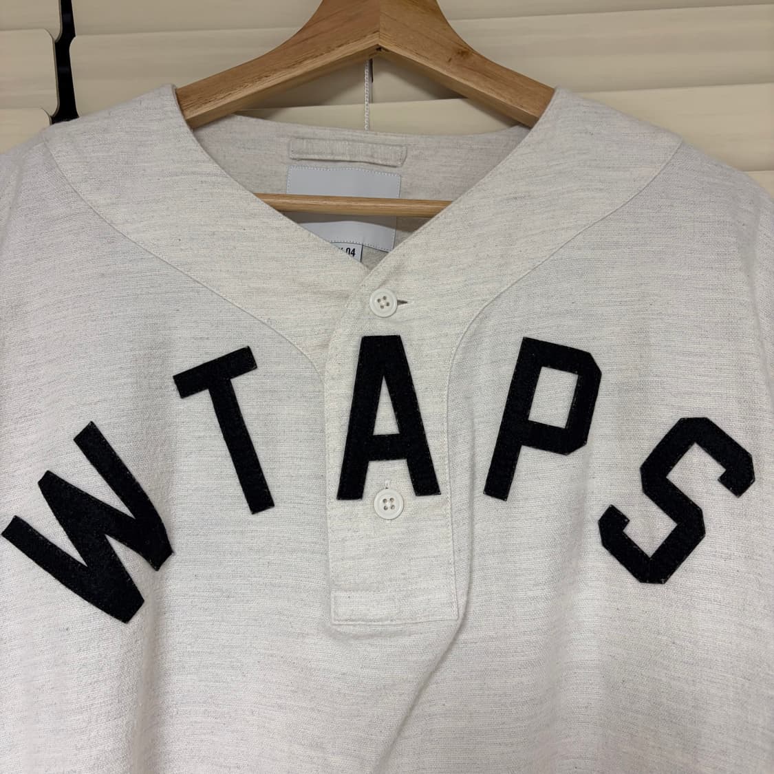 더블탭스 WTAPS 22ss 베이스볼 리그 야구 져지 반팔 셔츠 4 상품이미지8