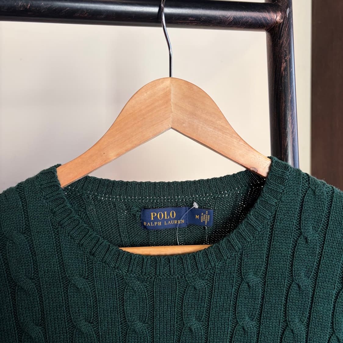 15410 - 폴로 랄프로렌 그린 케이블 니트 상품이미지5