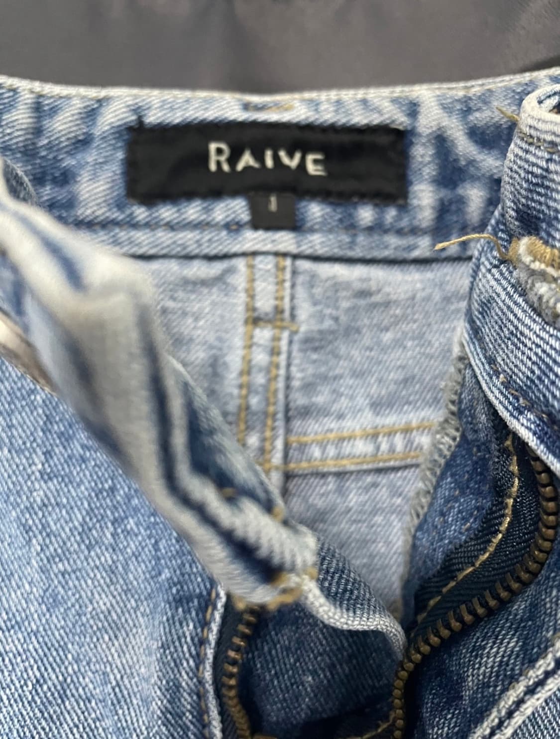 raive denim skirt 상품이미지2
