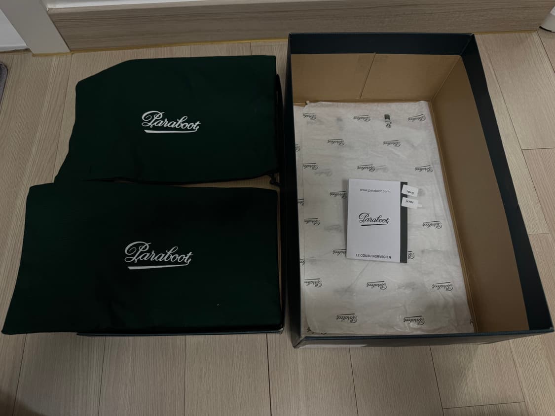 (UK9.5) 파라부트 아보리아즈 블랙 상품이미지5