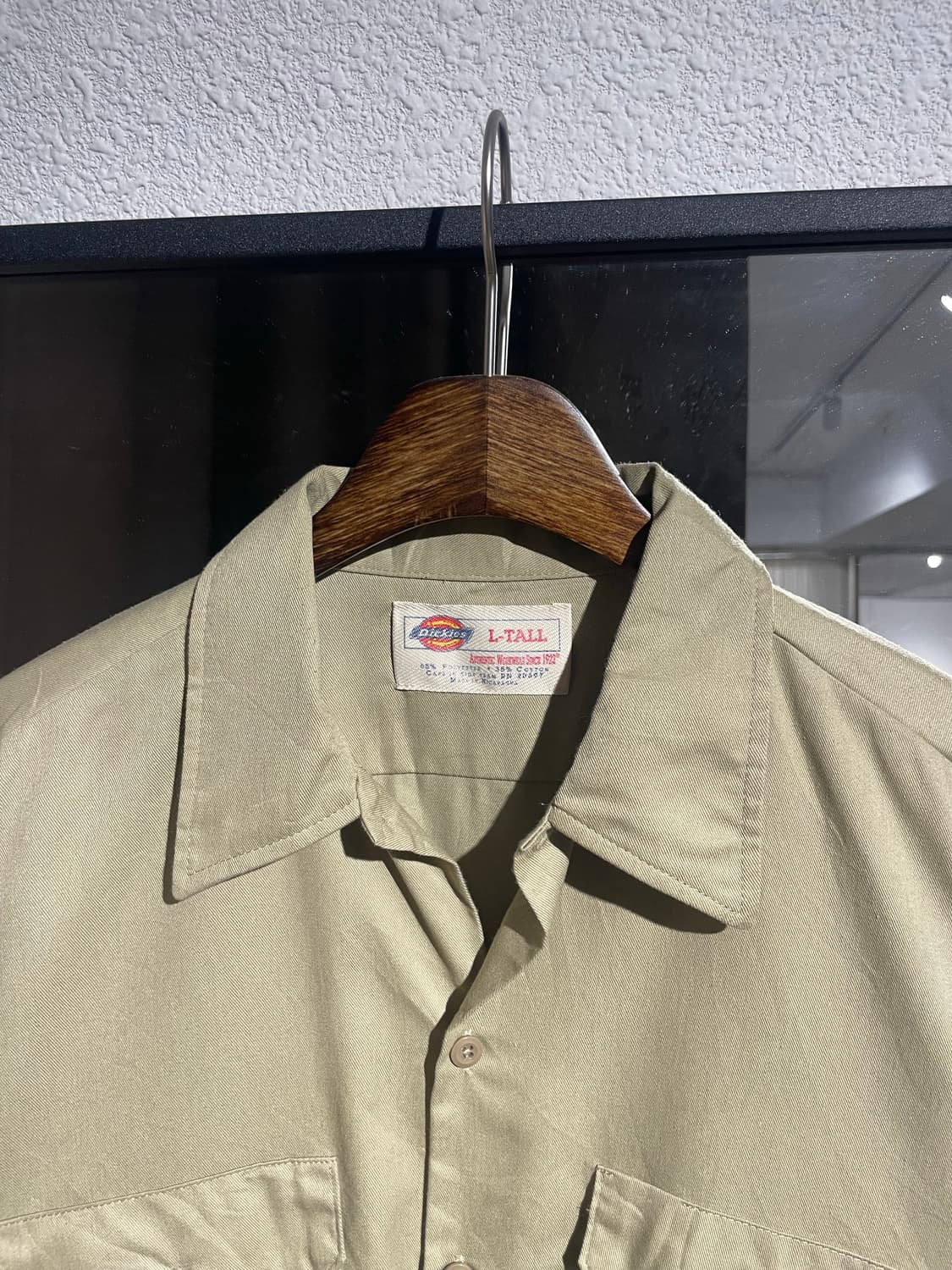 디키즈 베이지 워크셔츠 L 상품이미지2