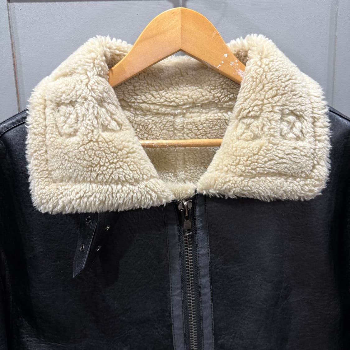 90 스튜디오톰보이 STUDIO TOMBOY 레더 무스탕 자켓  상품이미지3