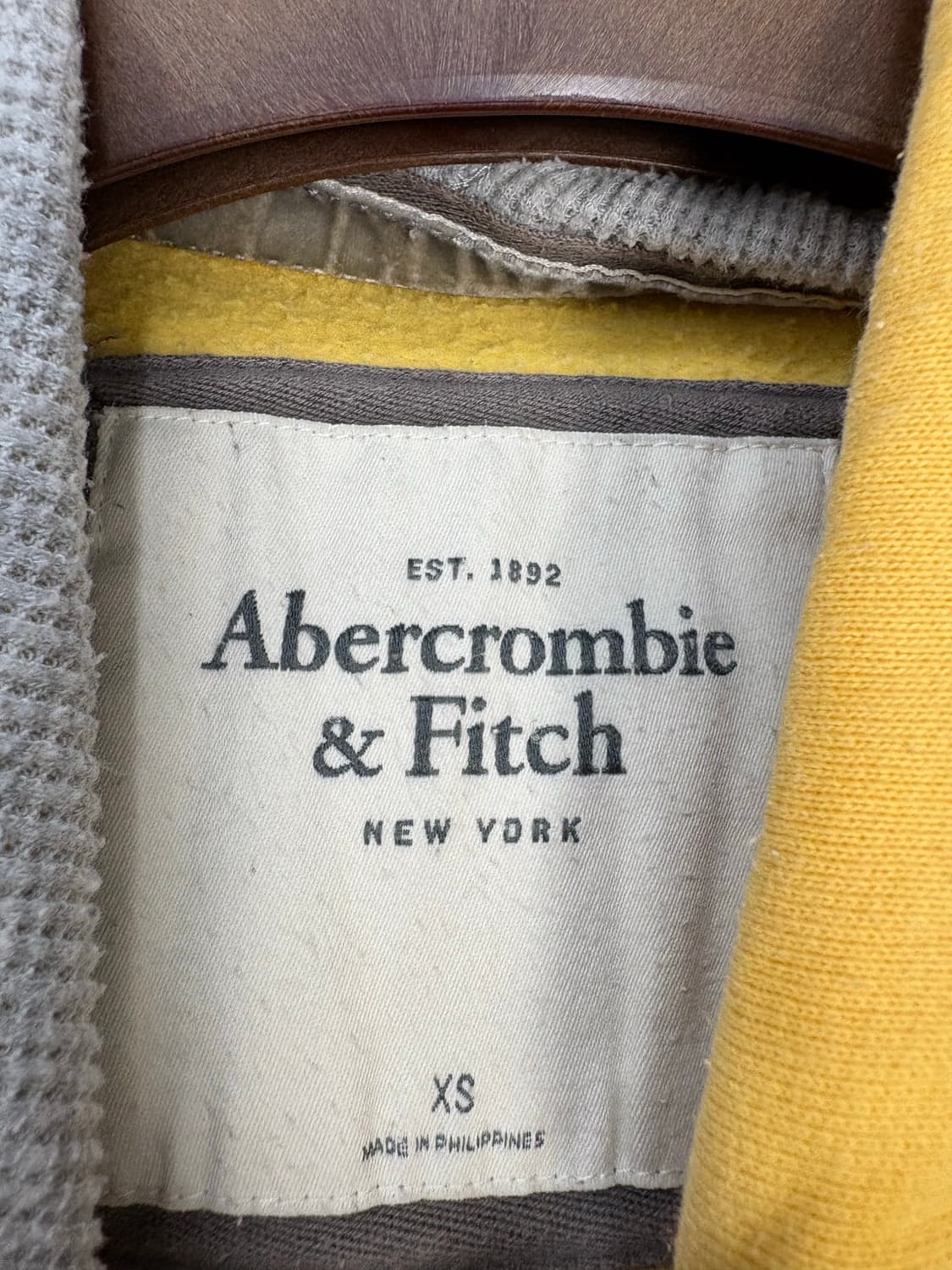 아베크롬비 y2k빈티지 빅로고 후드집업 A2427 상품이미지5