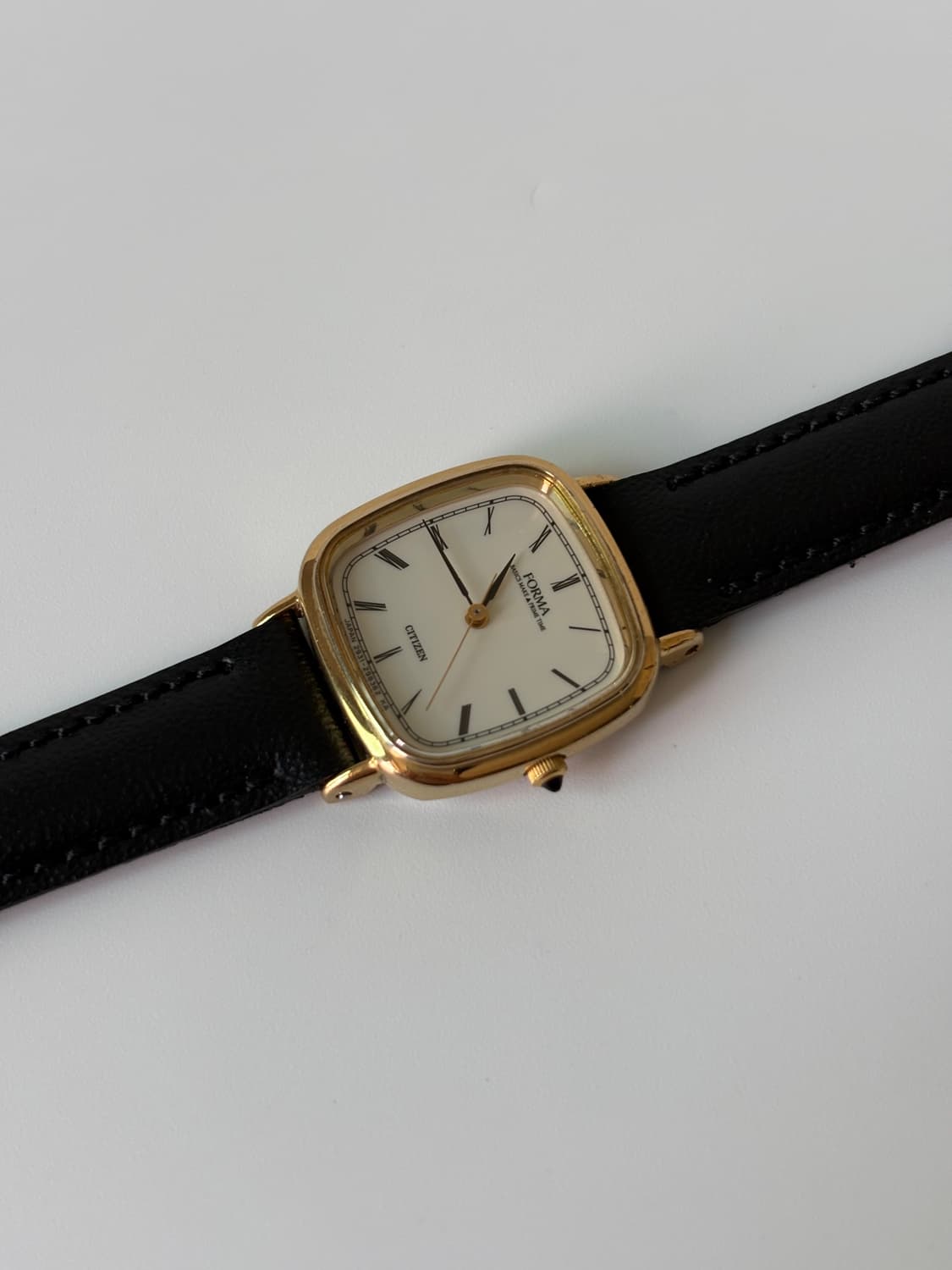 1990s Forma Roman Square Ladies Quartz 상품이미지3