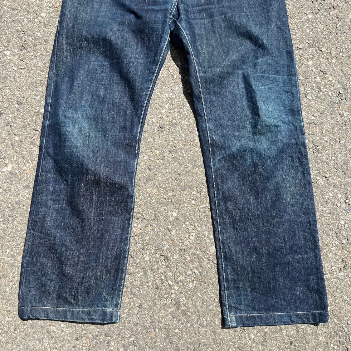 캐서린 햄넷 셀비지 데님 팬츠 상품이미지5