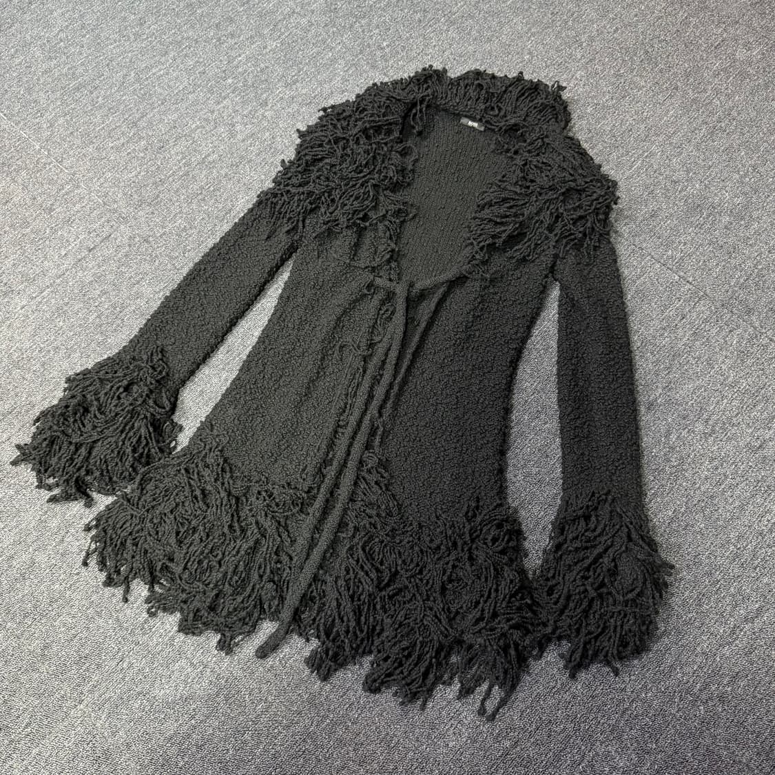 휴고 보스 프린지 디테일 가디건 상품이미지4